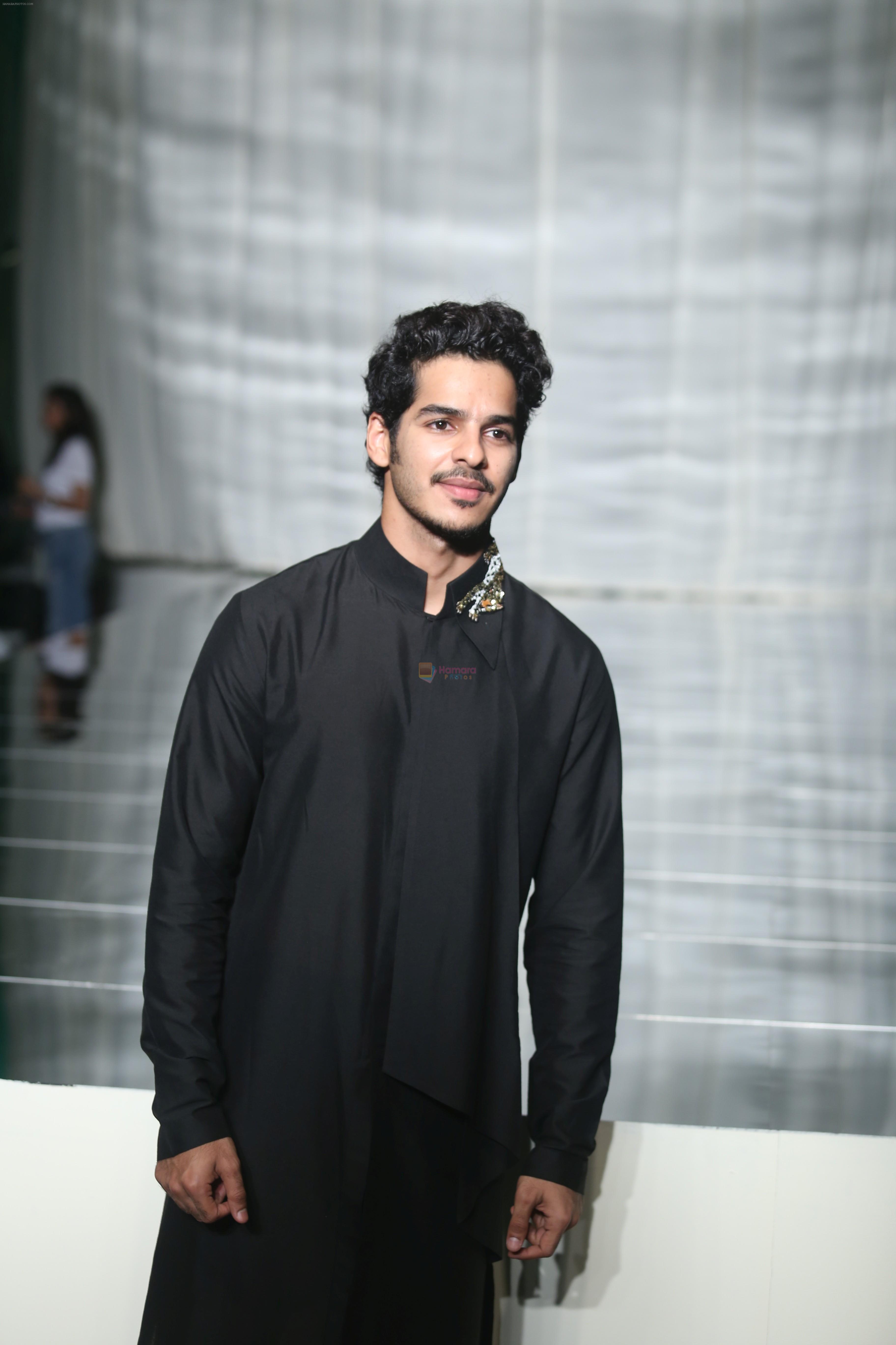 Ishaan Khattar walk the ramp for Manish Malhotra's show at Lakme Fashion Week in mumbai on 20th Aug 2019