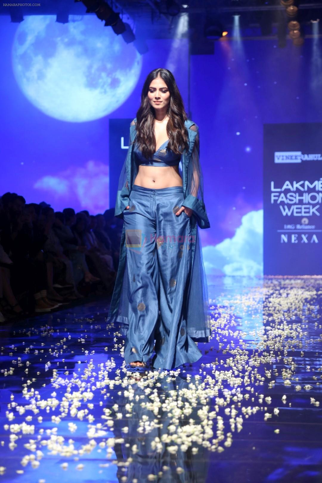 Malvika Mohanan At lakme fashion week 2019 by designer Vineet Rahul on 21st Aug 2019