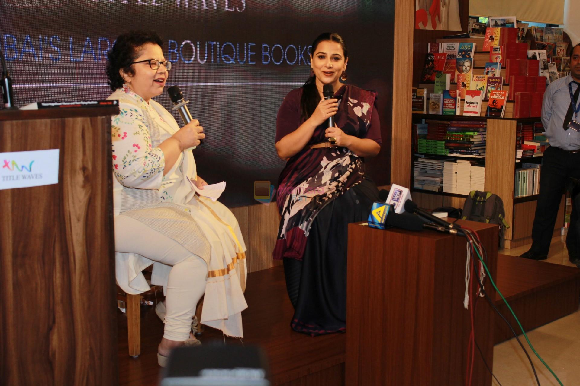 Vidya Balan at the Launch Of Minnie Vaid Book Those Magnificent Women And Their Flying Machines in Title Waves, Bandra on 27th Aug 2019