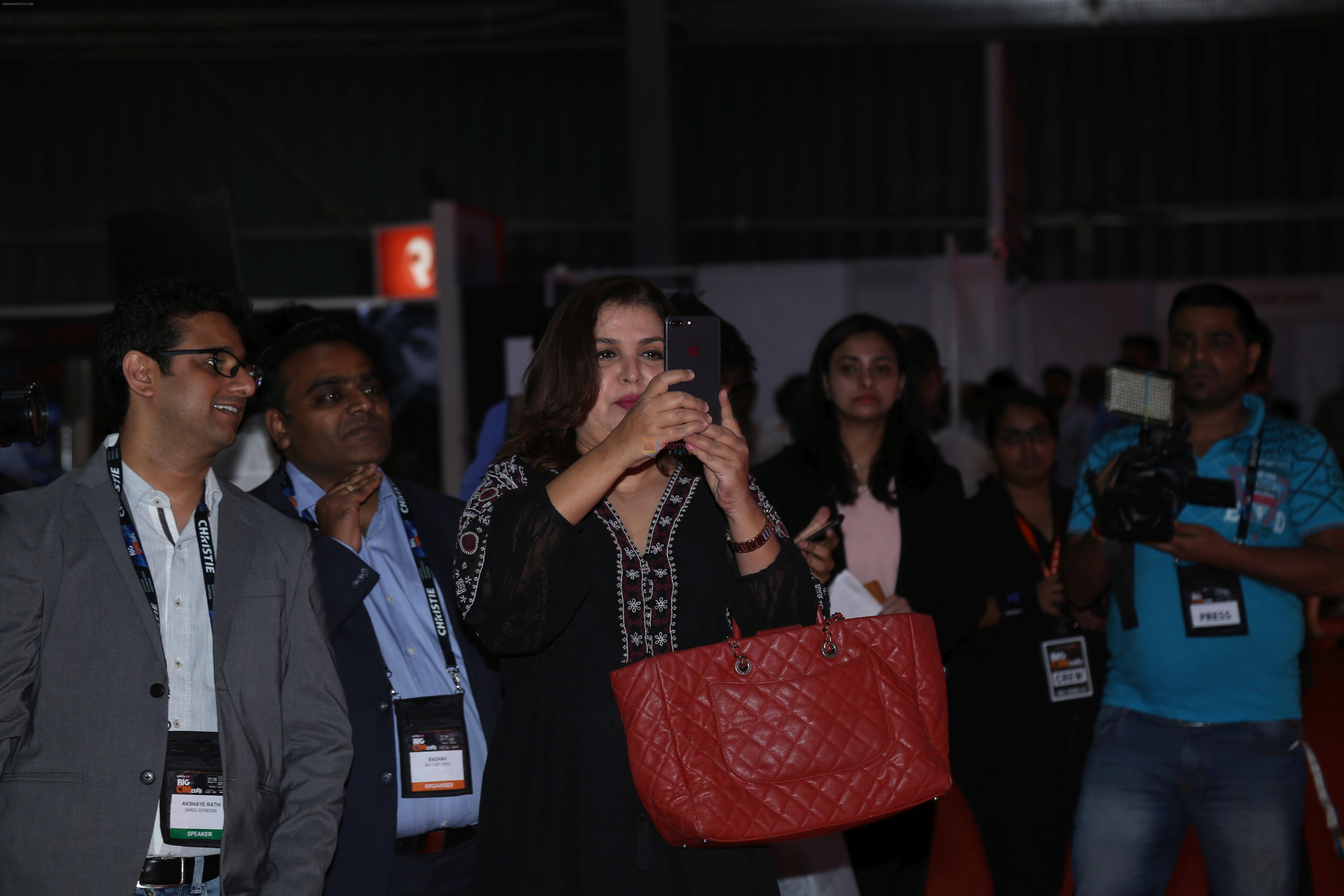 Farah Khan at the Big Cine Expo in goregaon on 26th AUg 2019