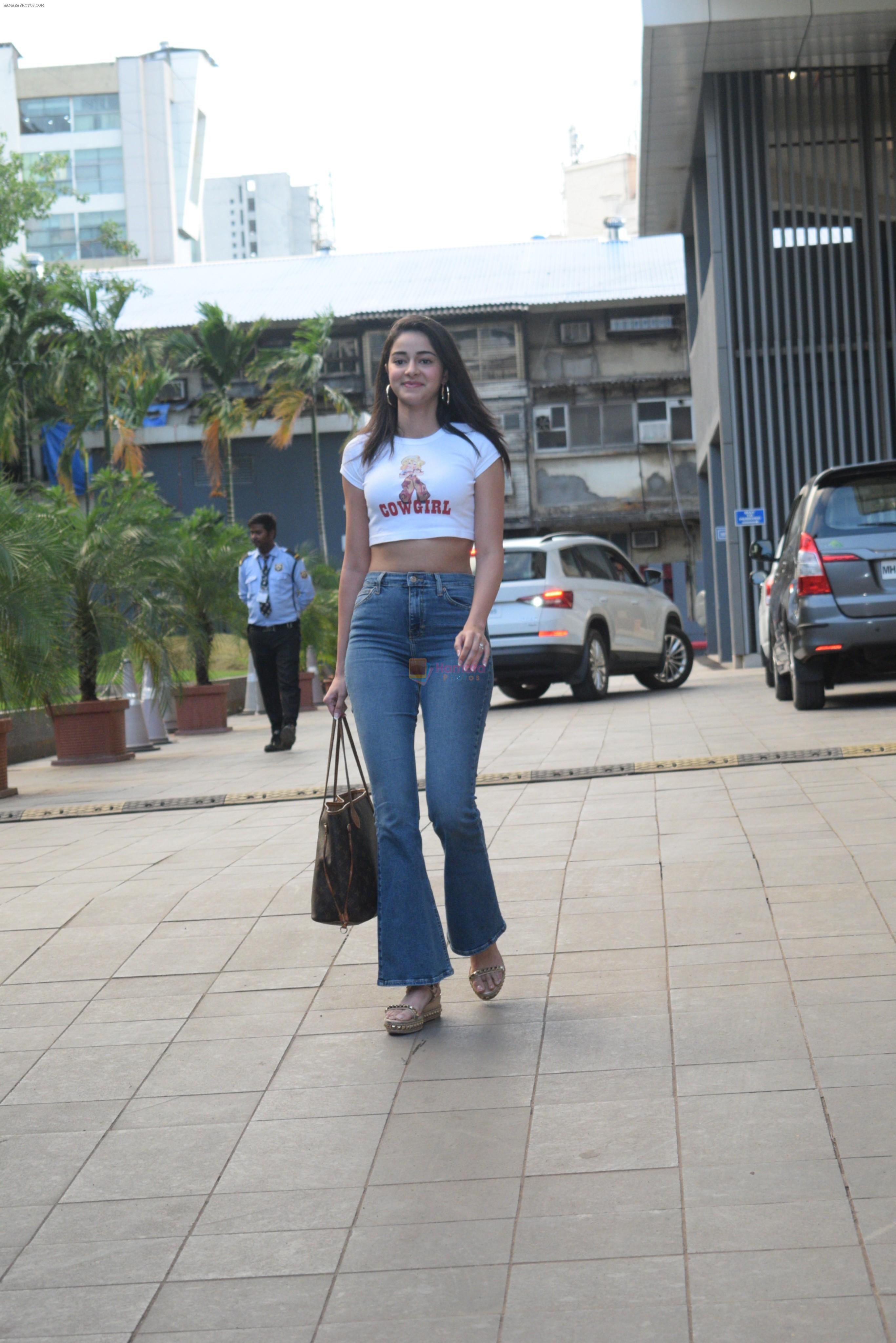 Ananya Pandey spotted at andheri on 28th Aug 2019