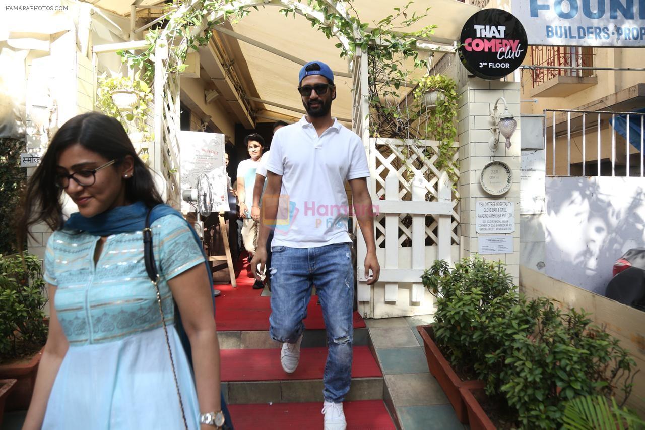 Vicky Kaushal spotted at smoke house in bandra on 28th Aug 2019