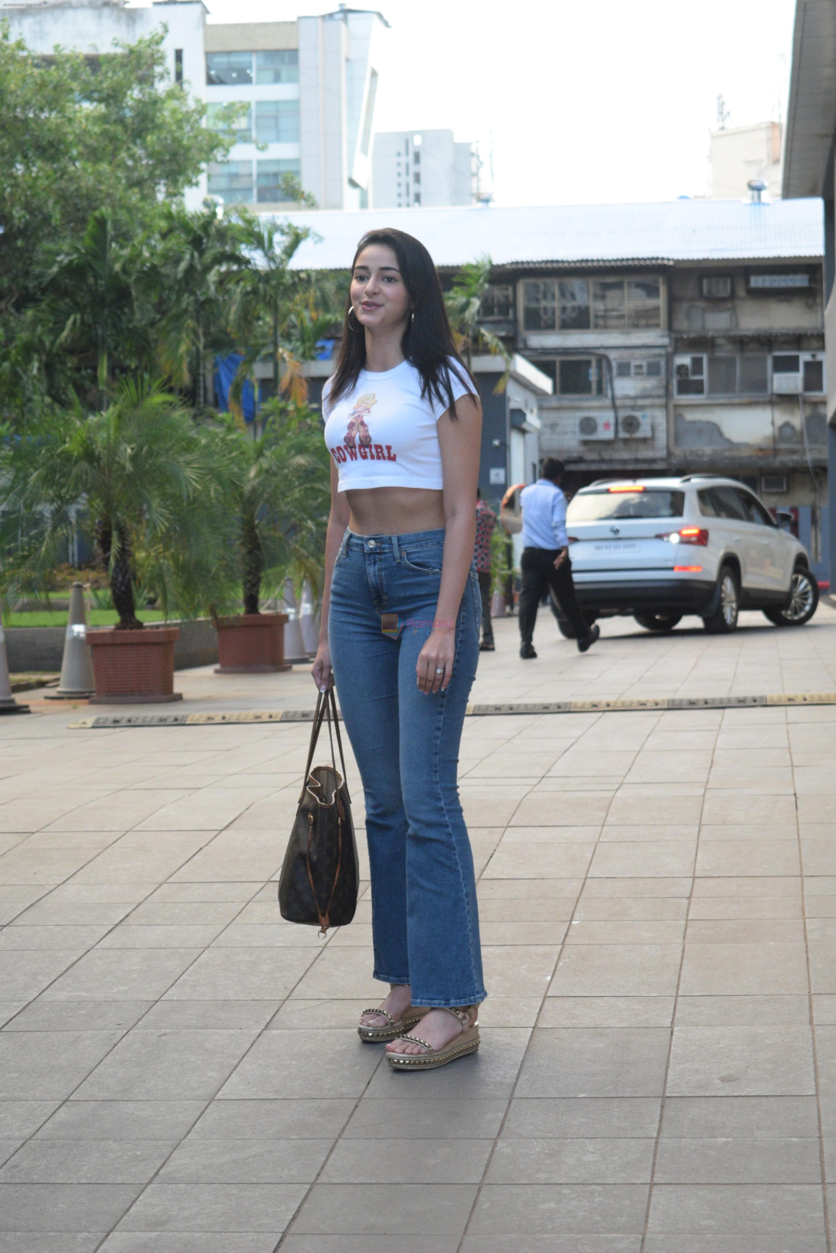 Ananya Pandey spotted at andheri on 28th Aug 2019