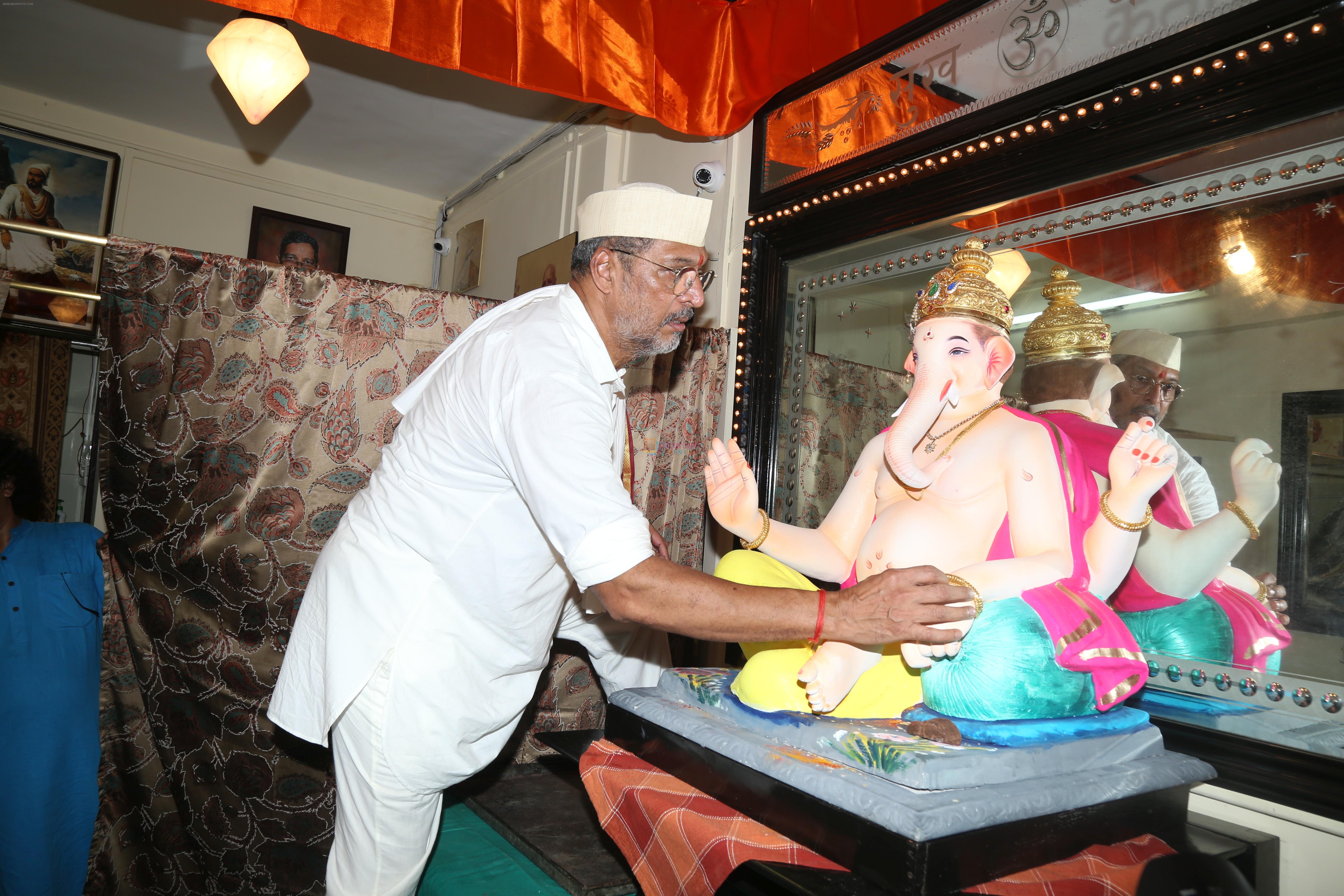 Nana Patekar's Ganpati celebration at his house on 2nd Sept 2019