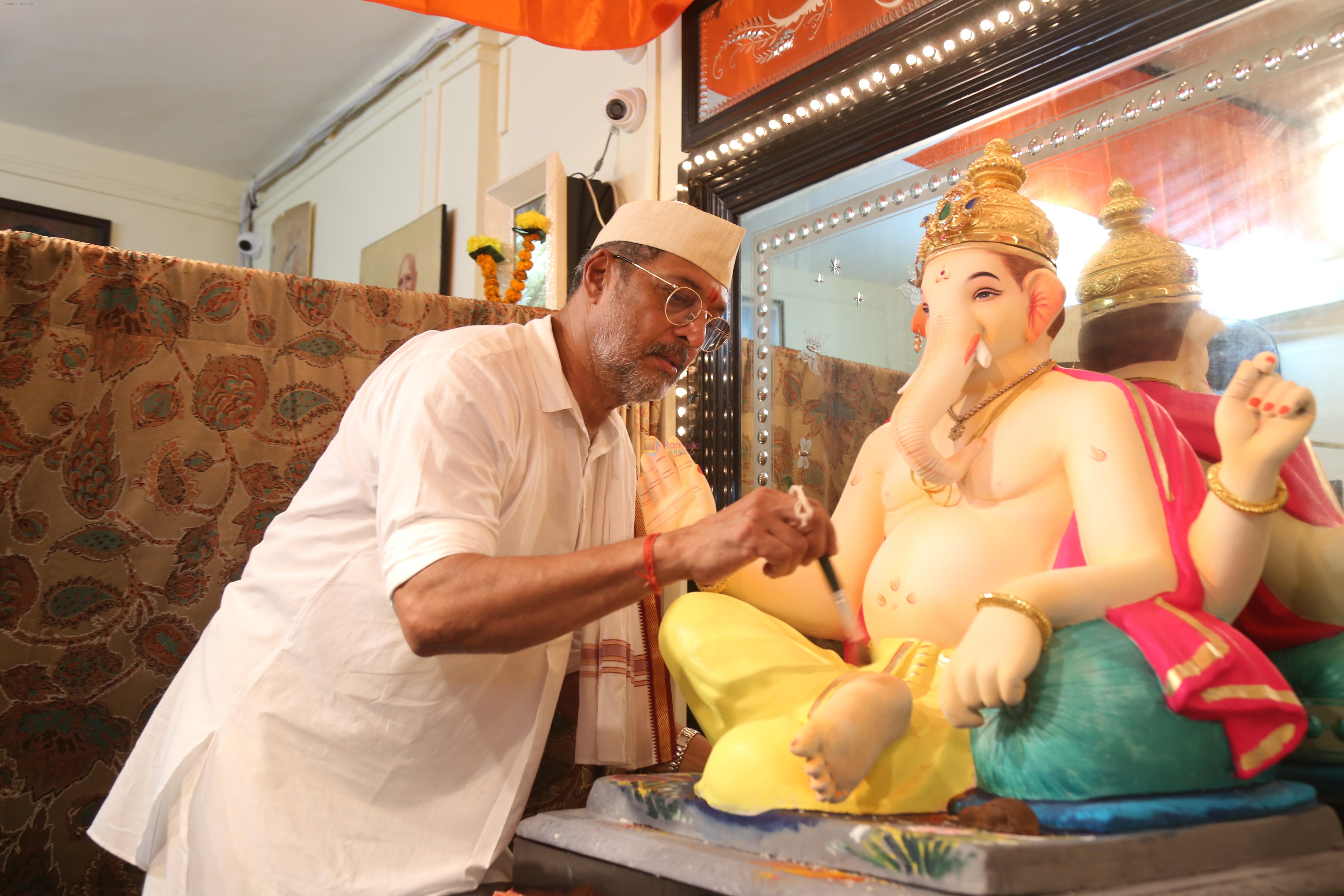 Nana Patekar's Ganpati celebration at his house on 2nd Sept 2019