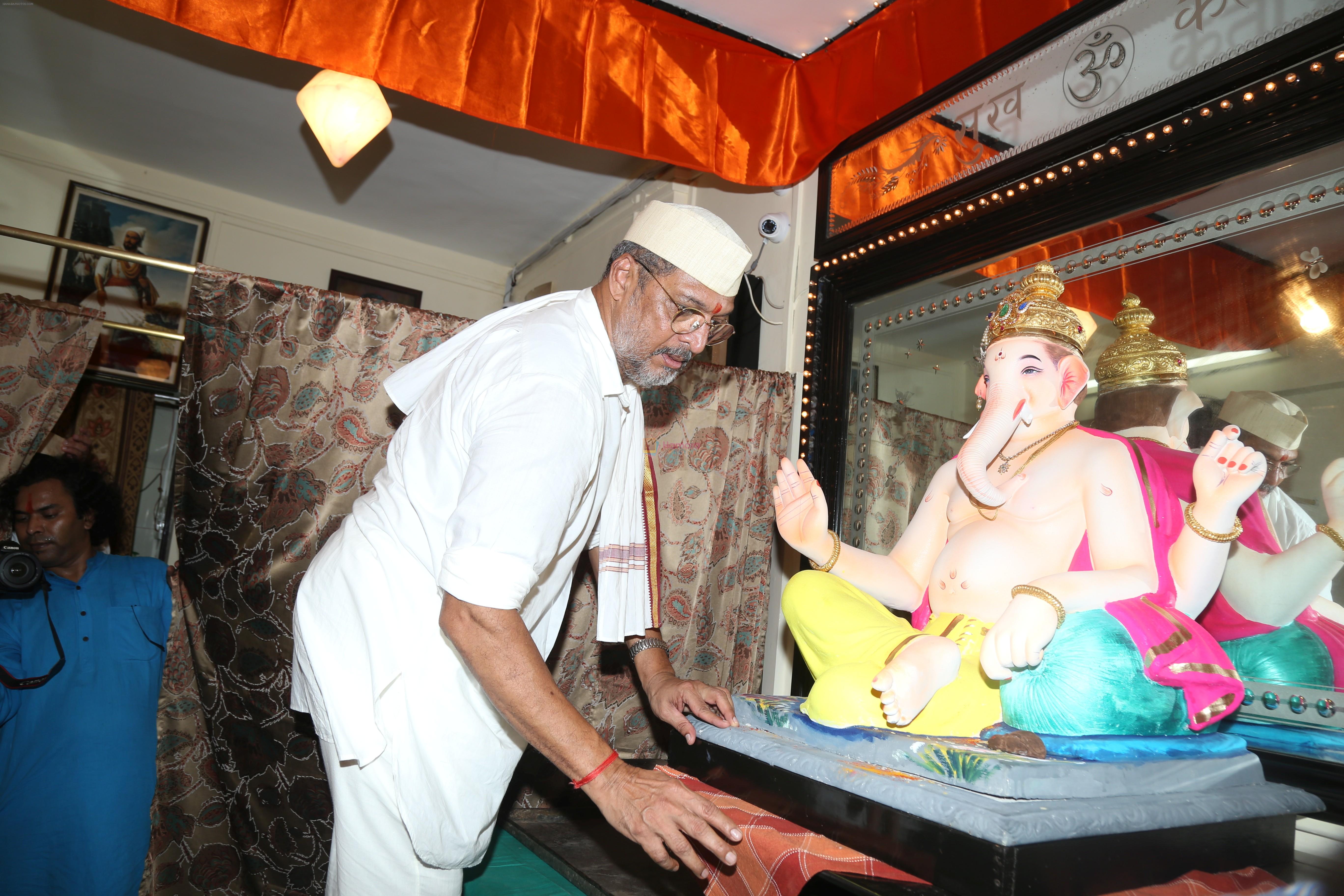 Nana Patekar's Ganpati celebration at his house on 2nd Sept 2019