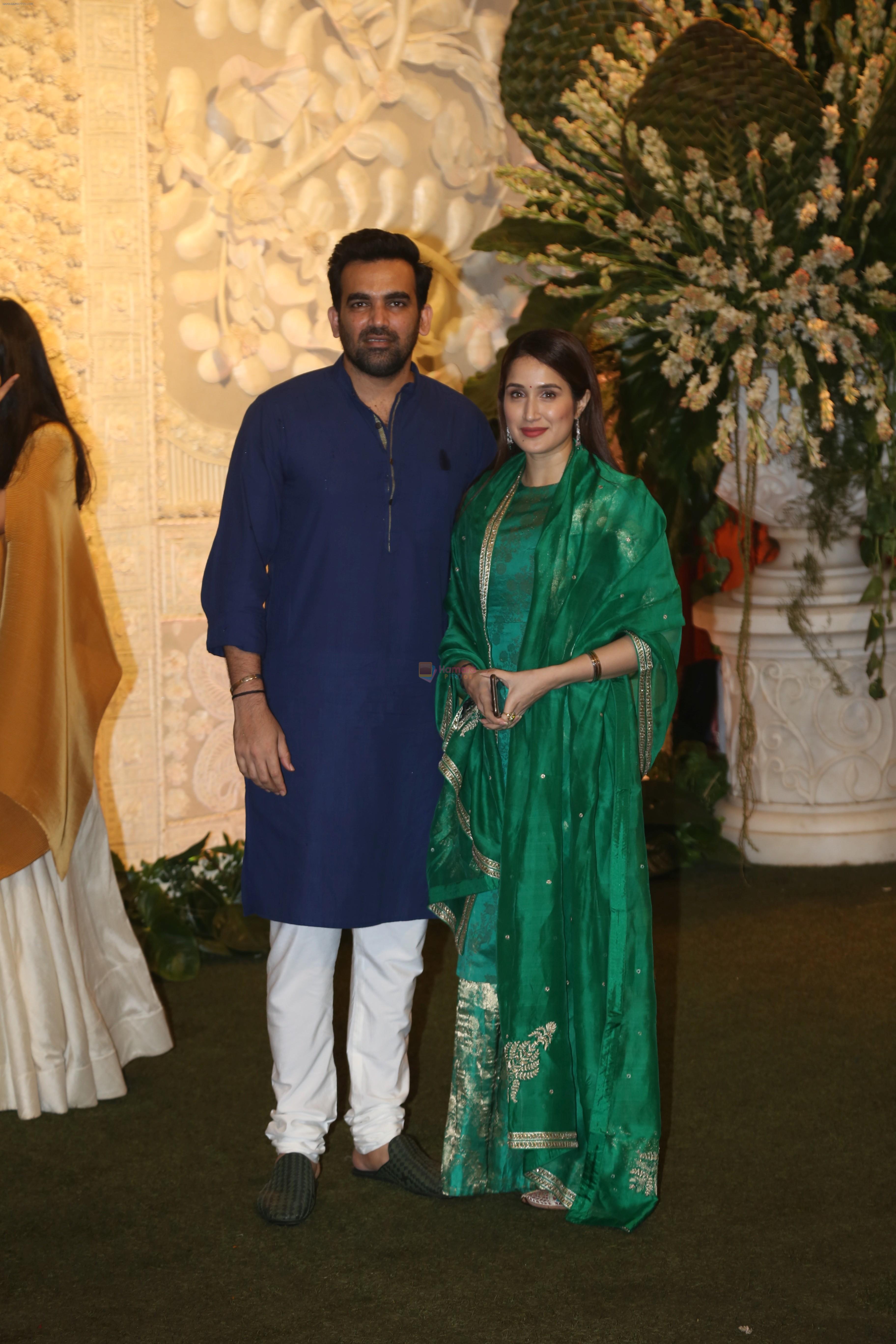 at Mukesh Ambani's house for Ganpati celebration on 2nd Sept 2019