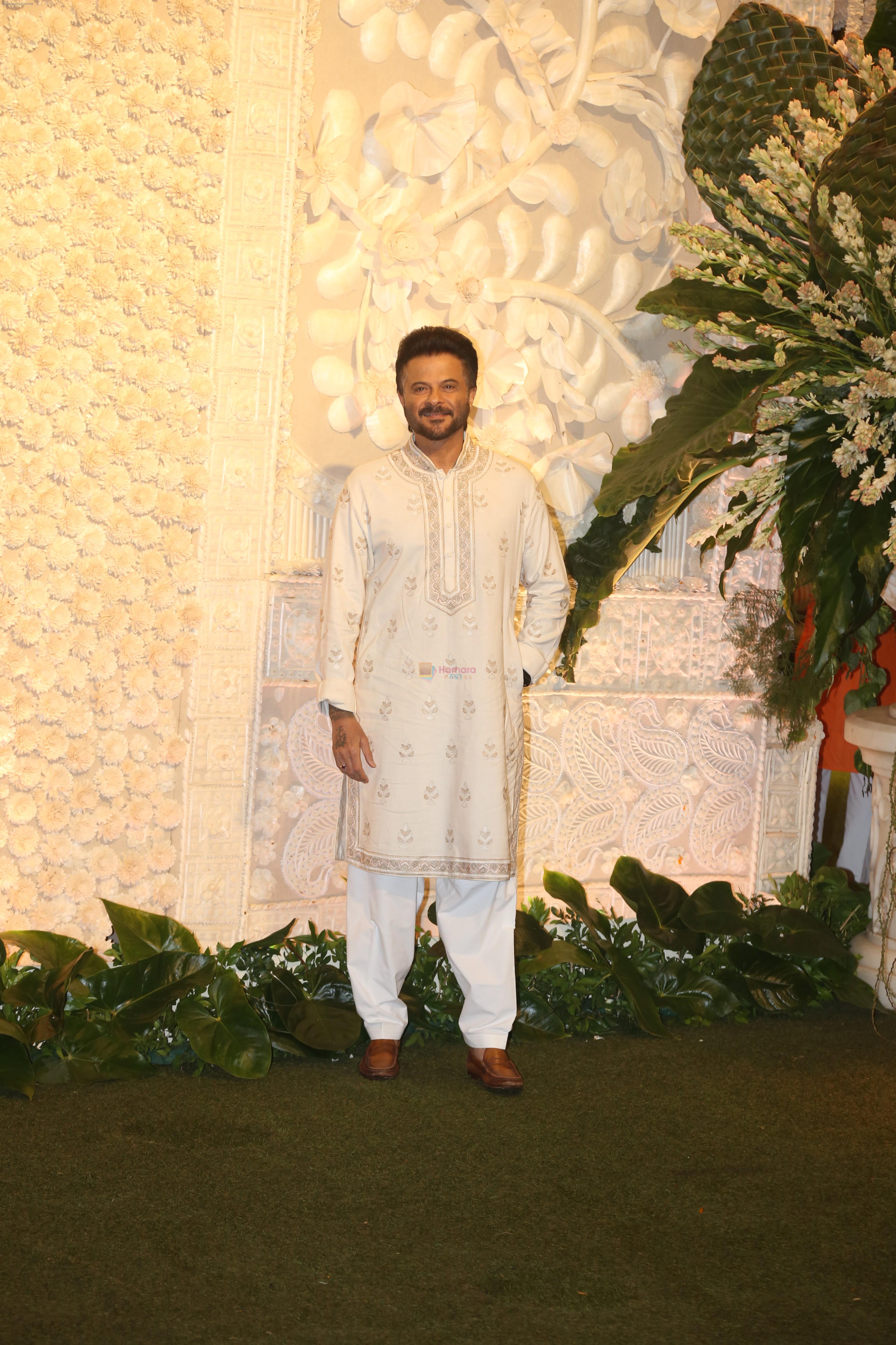 Anil Kapoor at Mukesh Ambani's house for Ganpati celebration on 2nd Sept 2019