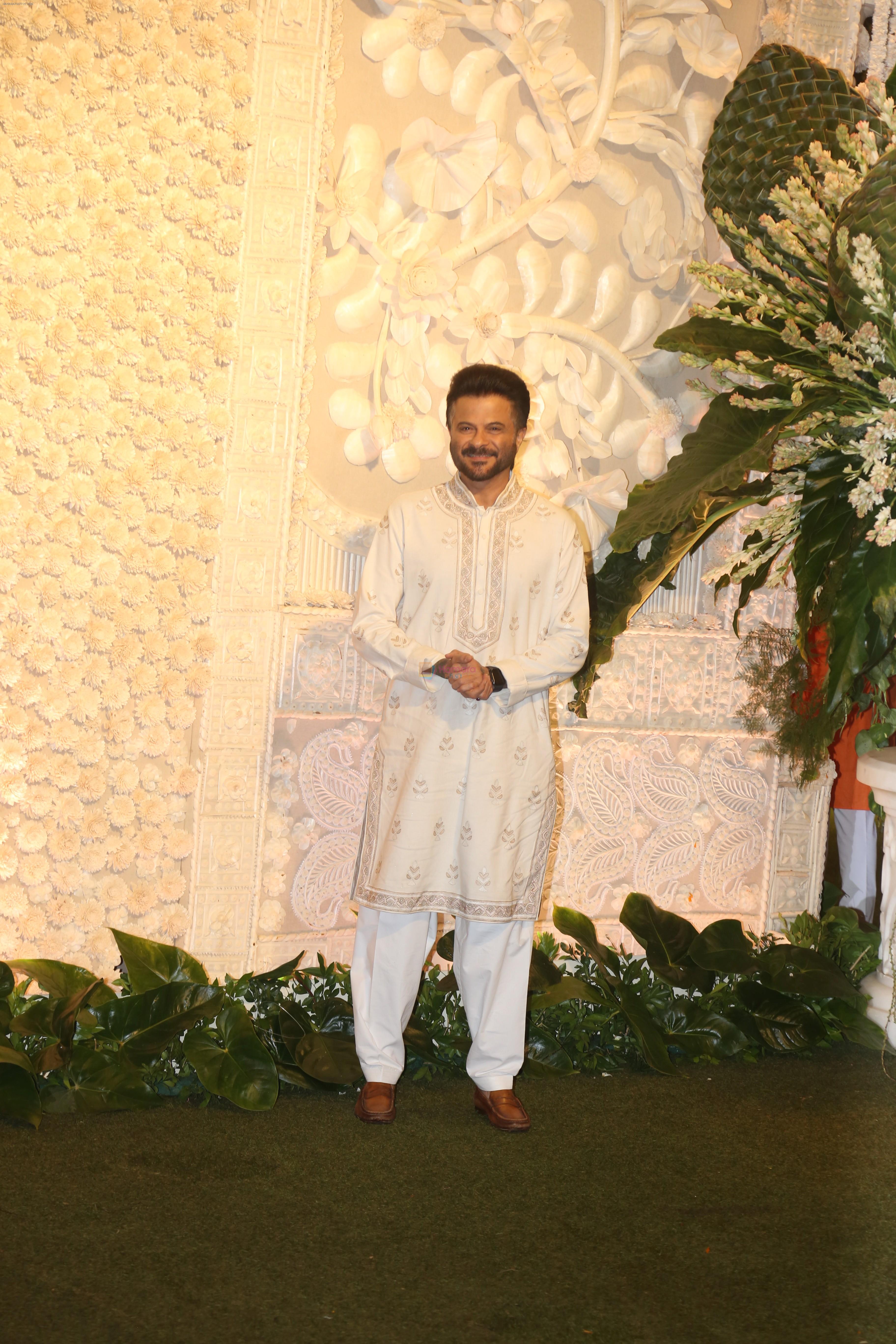 Anil Kapoor at Mukesh Ambani's house for Ganpati celebration on 2nd Sept 2019