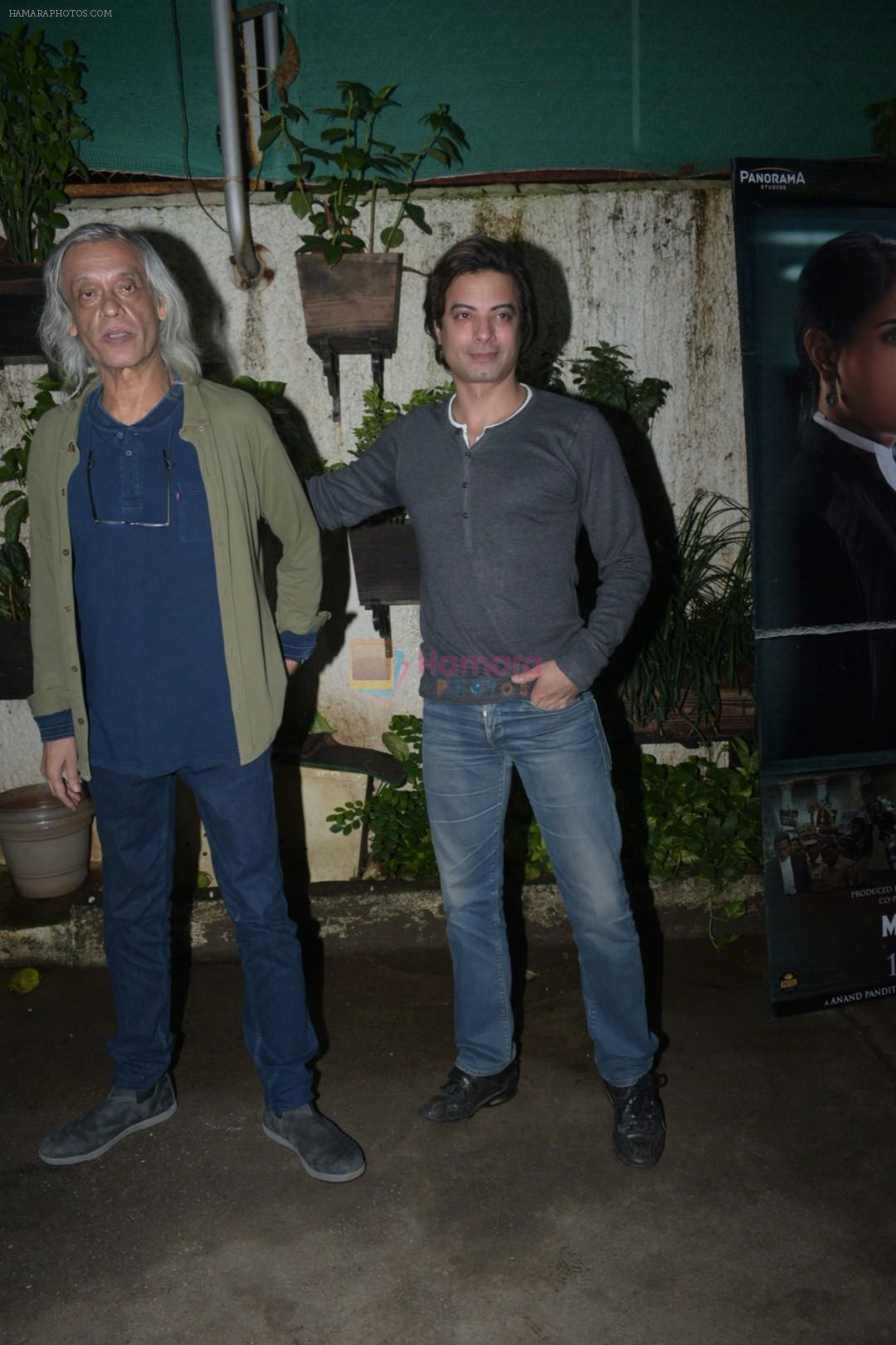 Sudhir Mishra at the Screening of Section 375 in Sunny Sound juhu on 12th Sept 2019