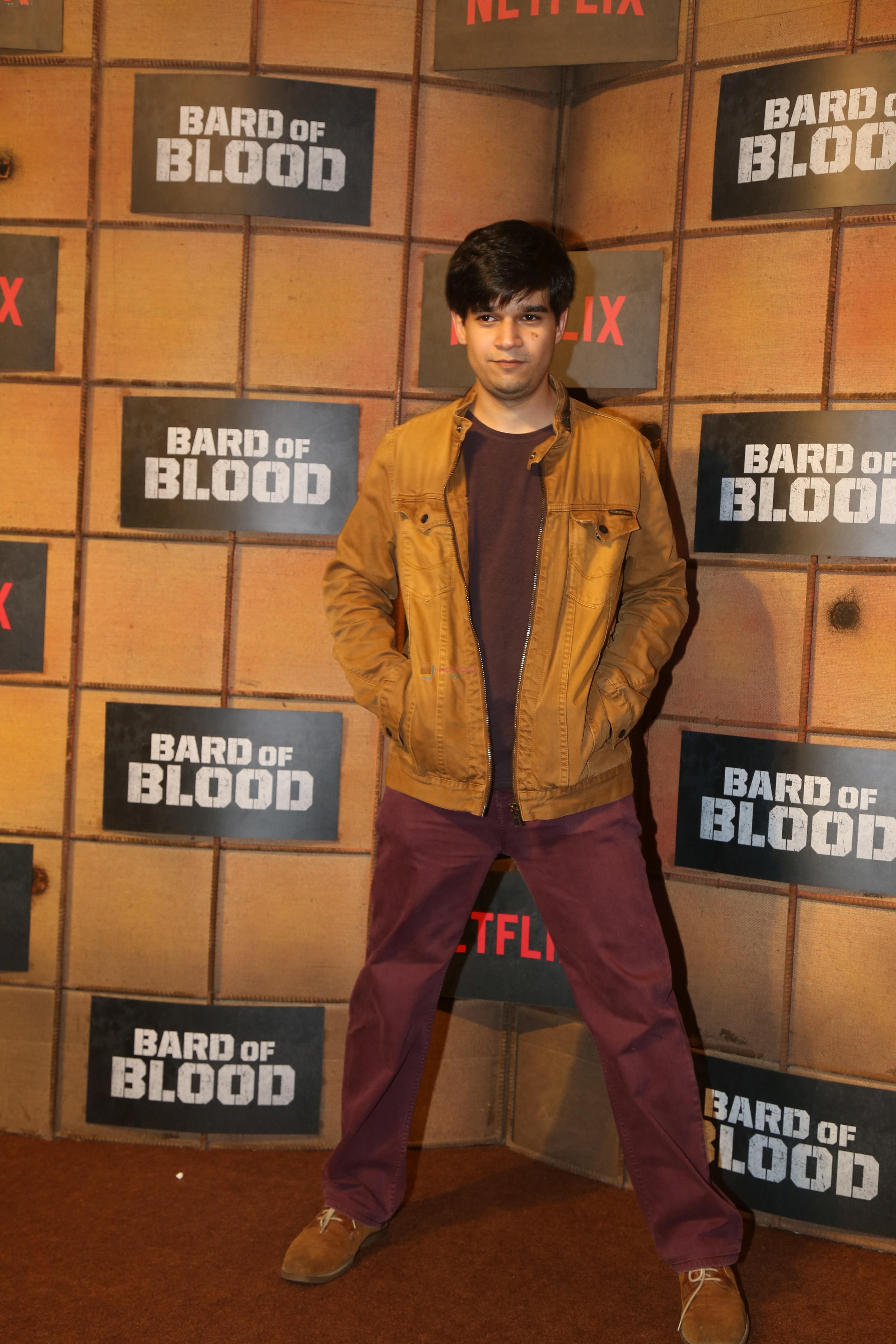 Vivaan Shah at the screening Netflix Bard of Blood in pvr Phoenix lower parel on 24th Sept 2019