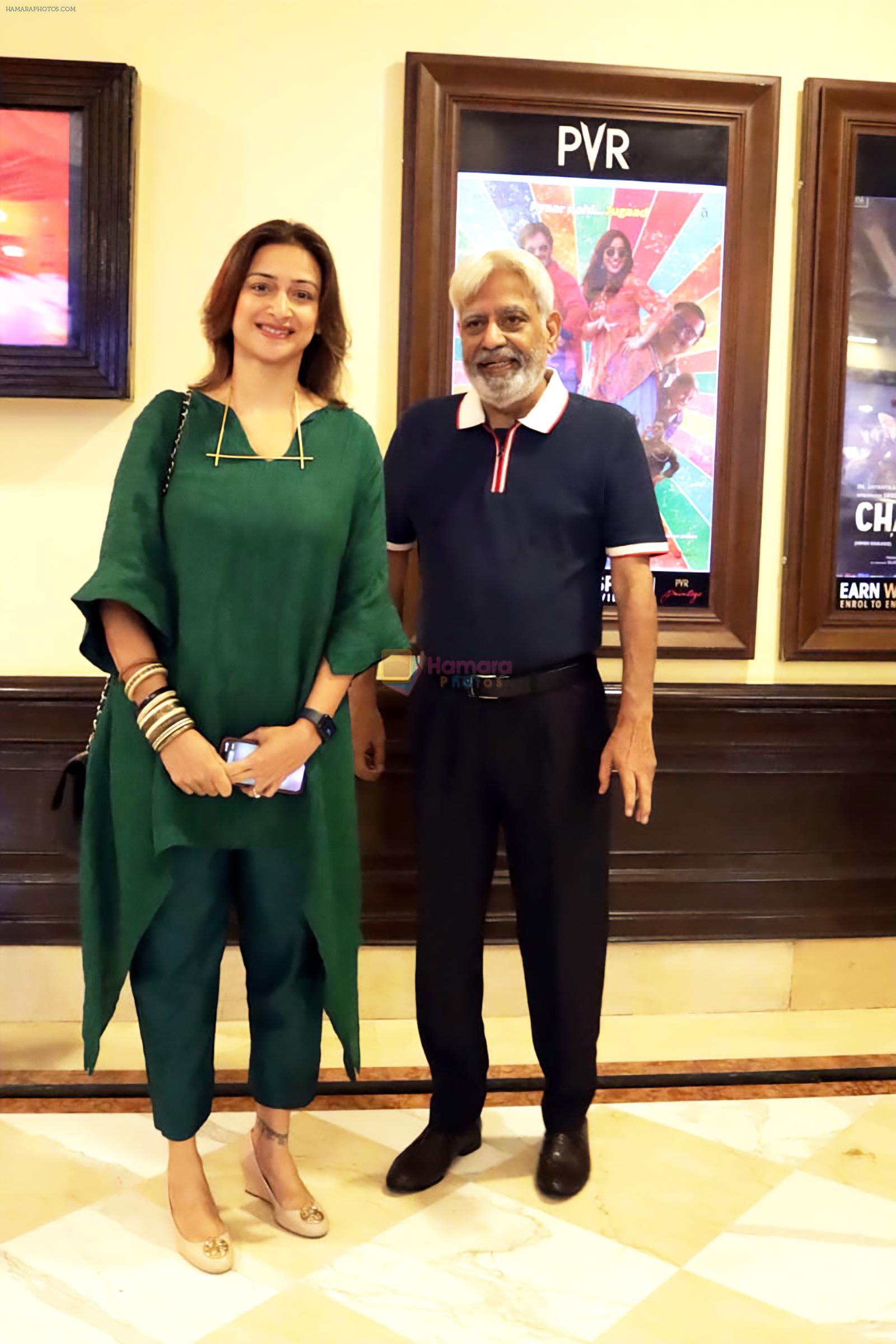 Gauri Pradhan, Yogesh Verma promote their forthcoming film A WINTER TALE AT SHIMLA in Delhi, film releasing on the 12th of May, 2023