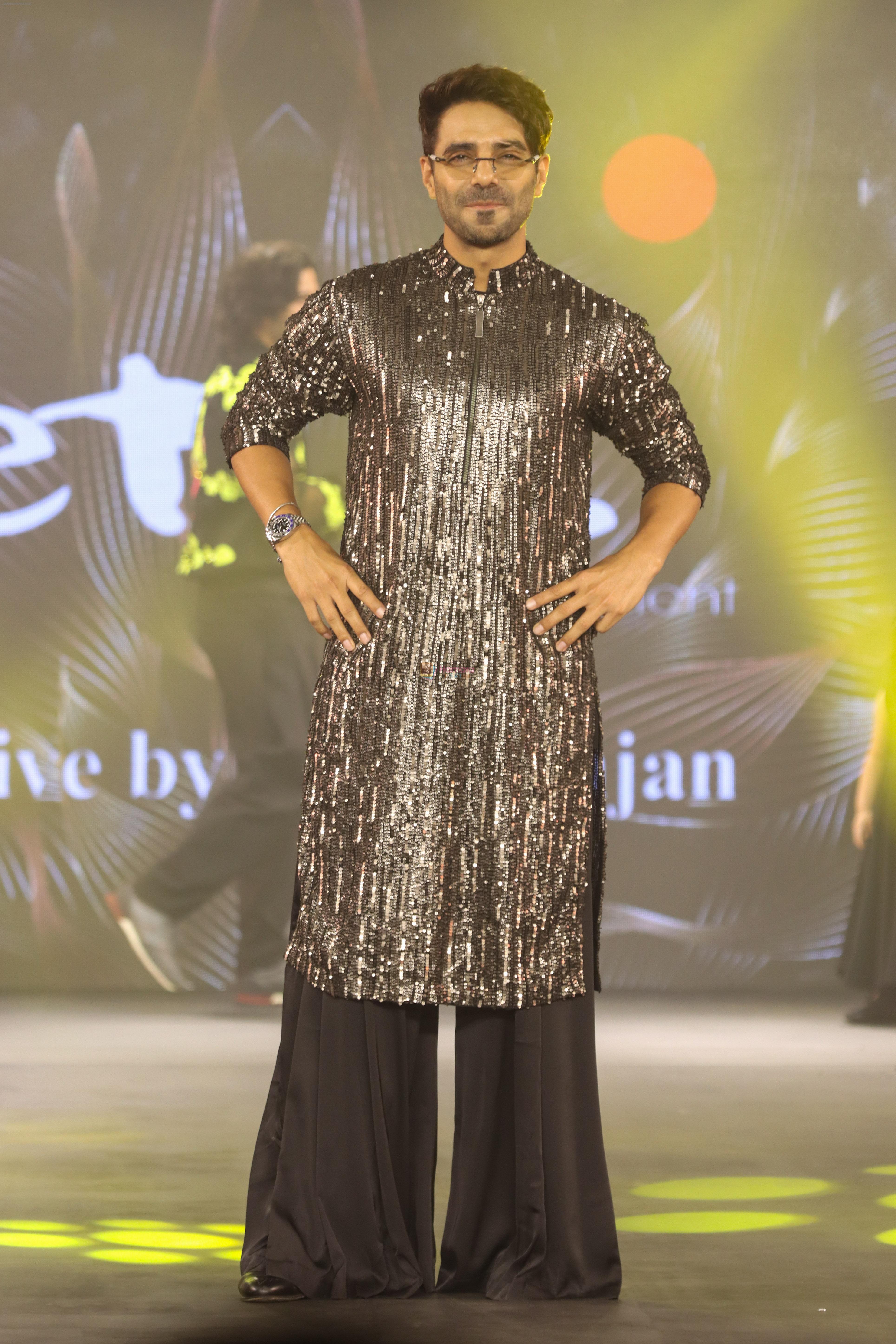 Aparshakti Khurana during 17th Edition of BETI A Fashion Fundraiser Show on 14 May 2023