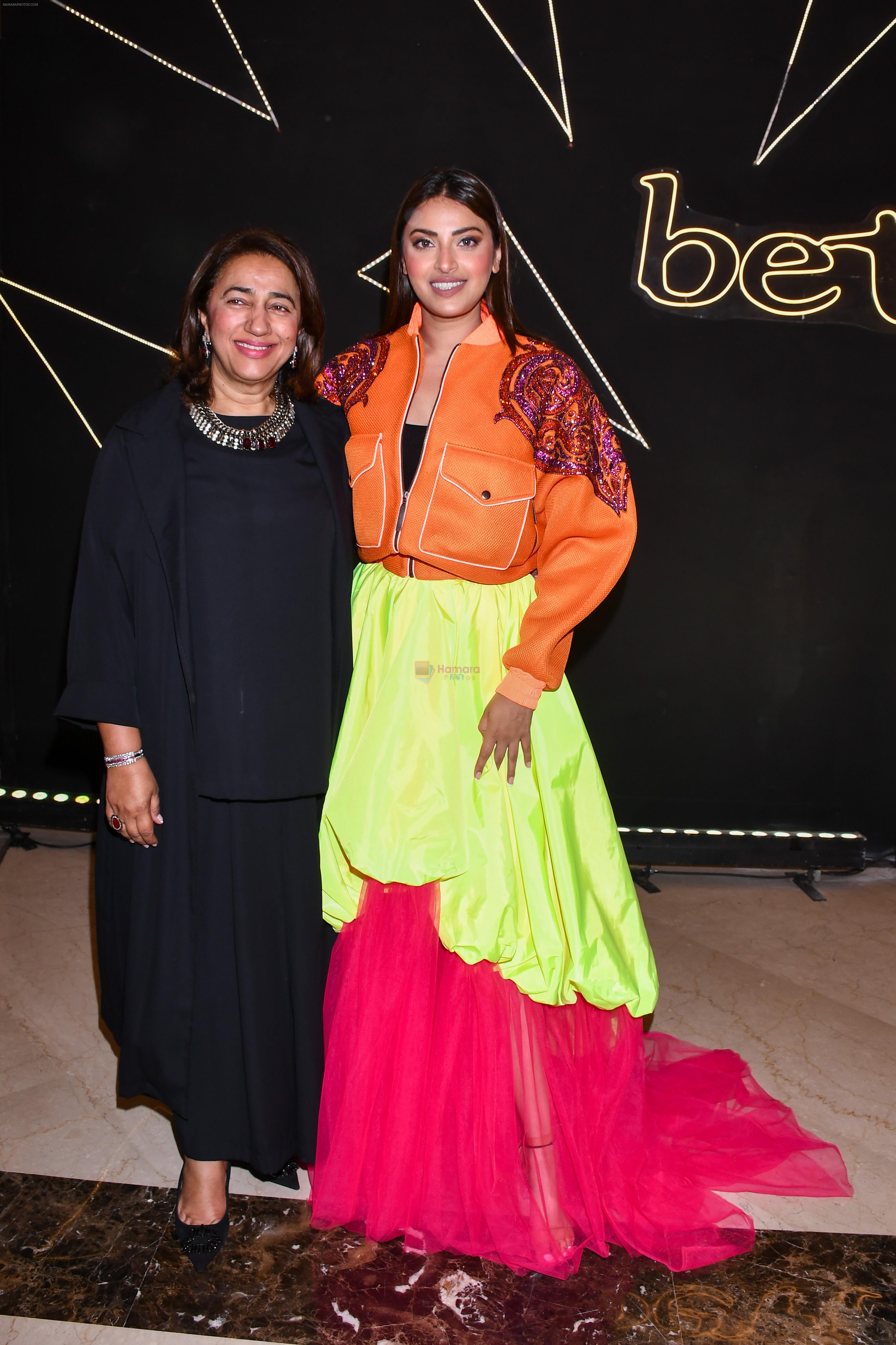 Anu Ranjan with Anushka Ranjan during 17th Edition of BETI A Fashion Fundraiser Show on 14 May 2023