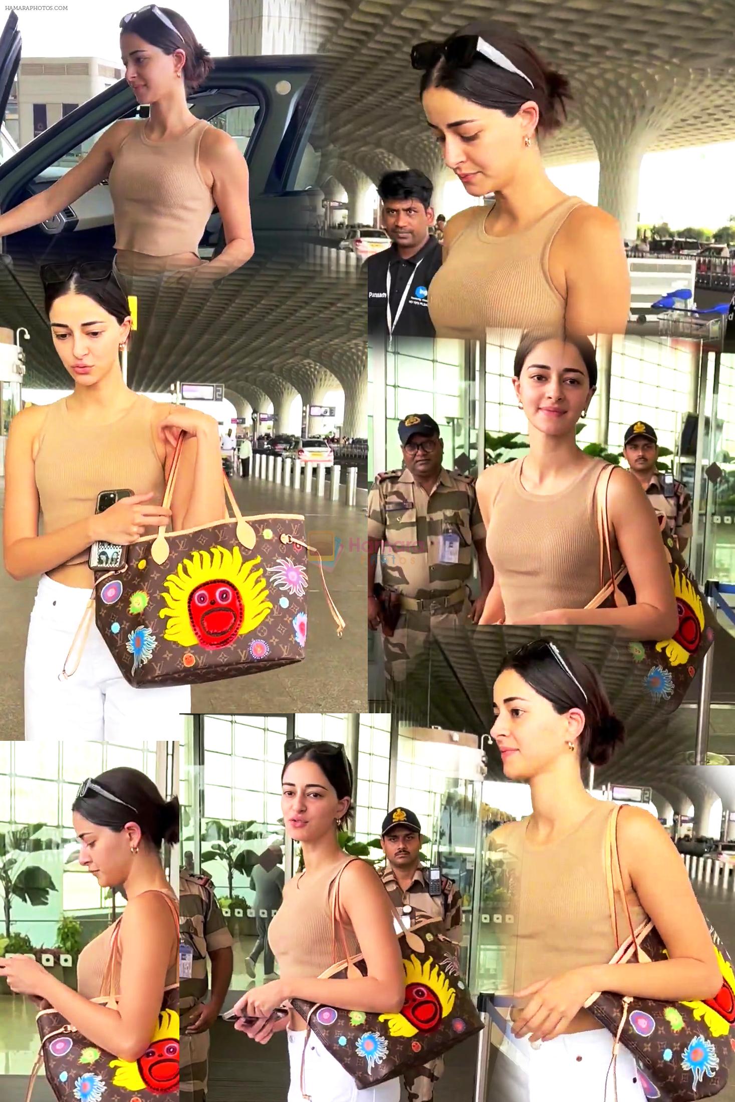Ananya Pandey spotted at the airport today on 18th May 2023