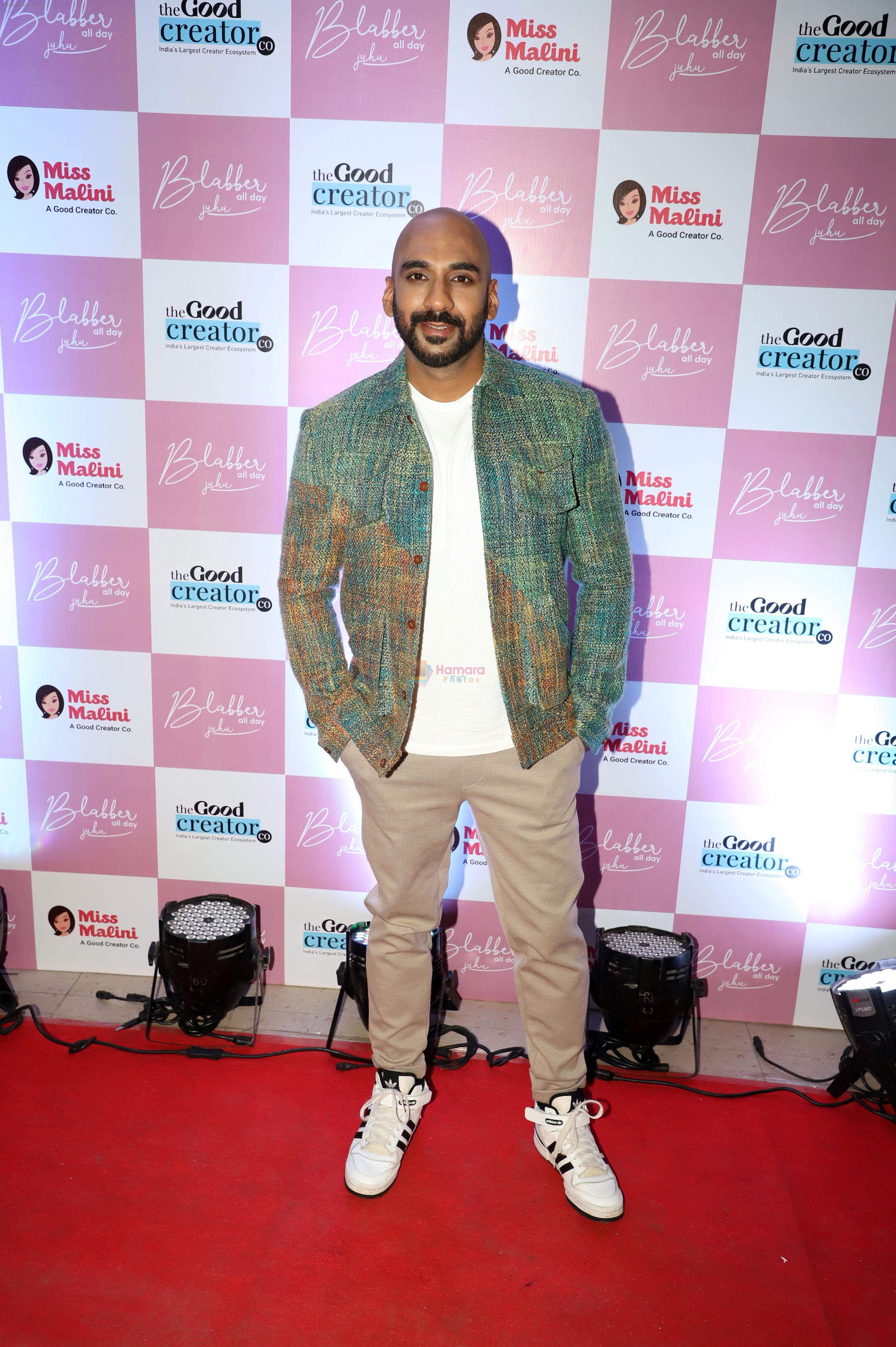 Sahil Khattar at the launch of Blabber All Day restaurant in Juhu on 20th May 2023