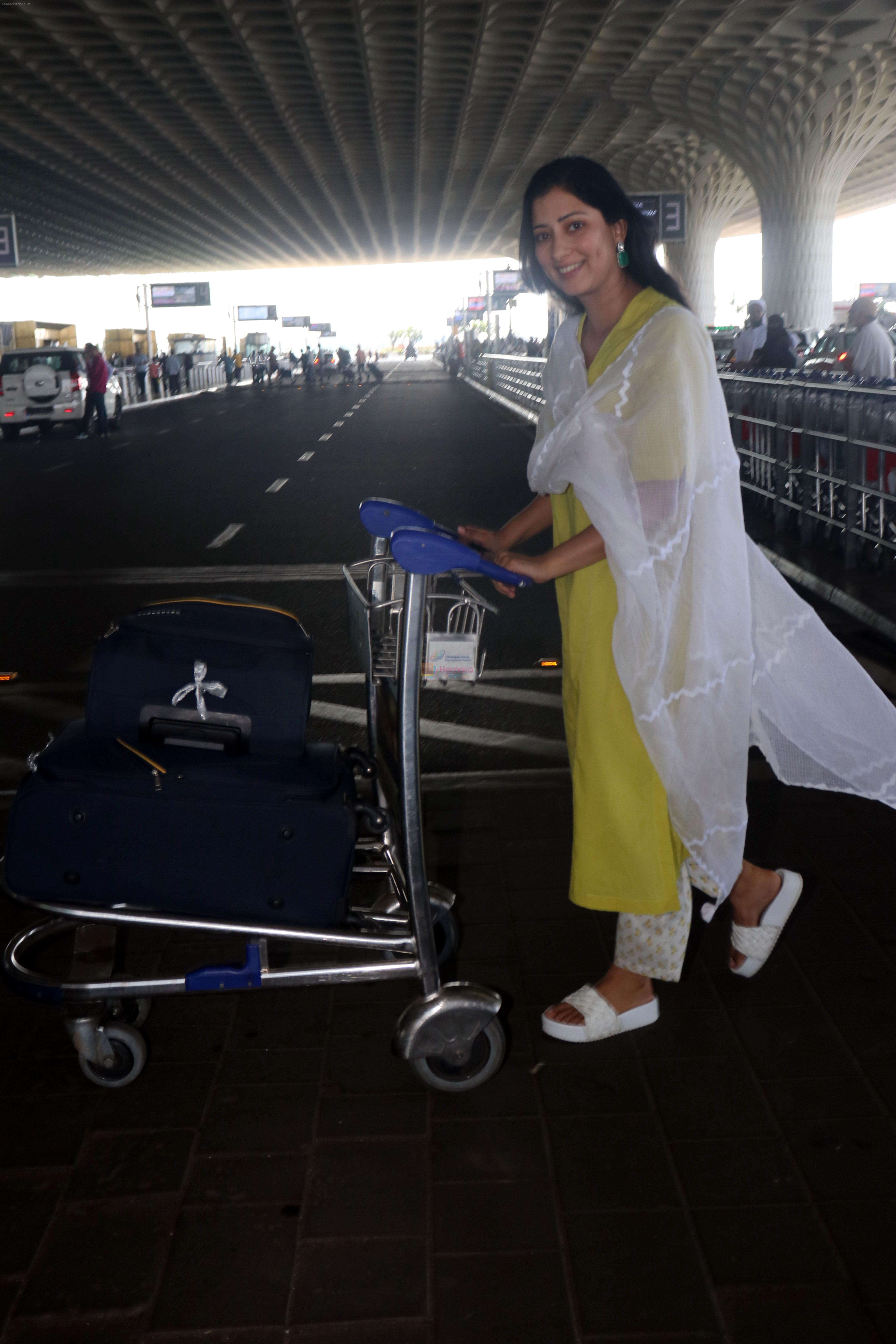 Niharica Raizada at Airport on 22nd May 2023