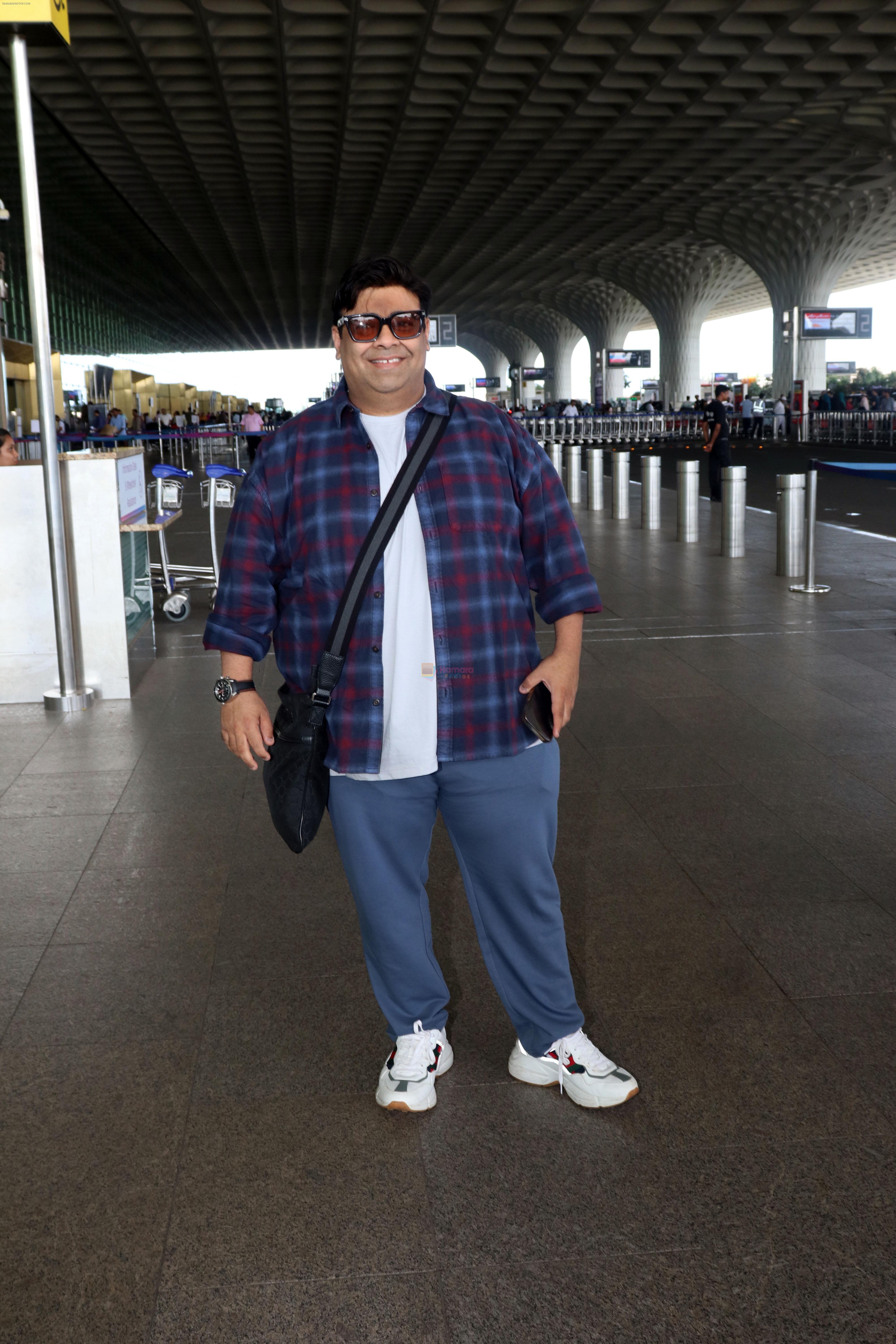 Kiku Sharda wearing Gucci Rhyton Leather Sneakers