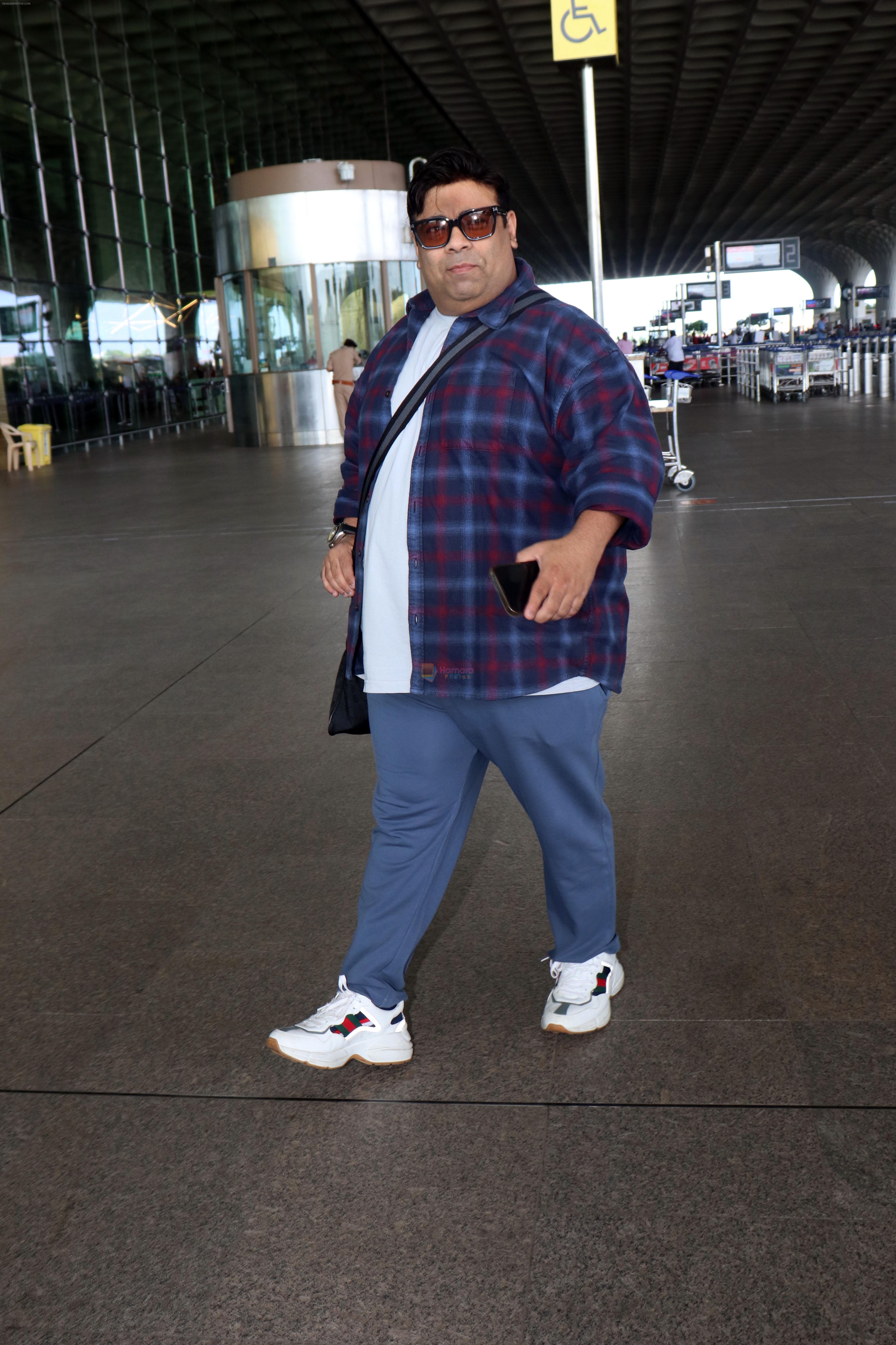 Kiku Sharda wearing Gucci Rhyton Leather Sneakers
