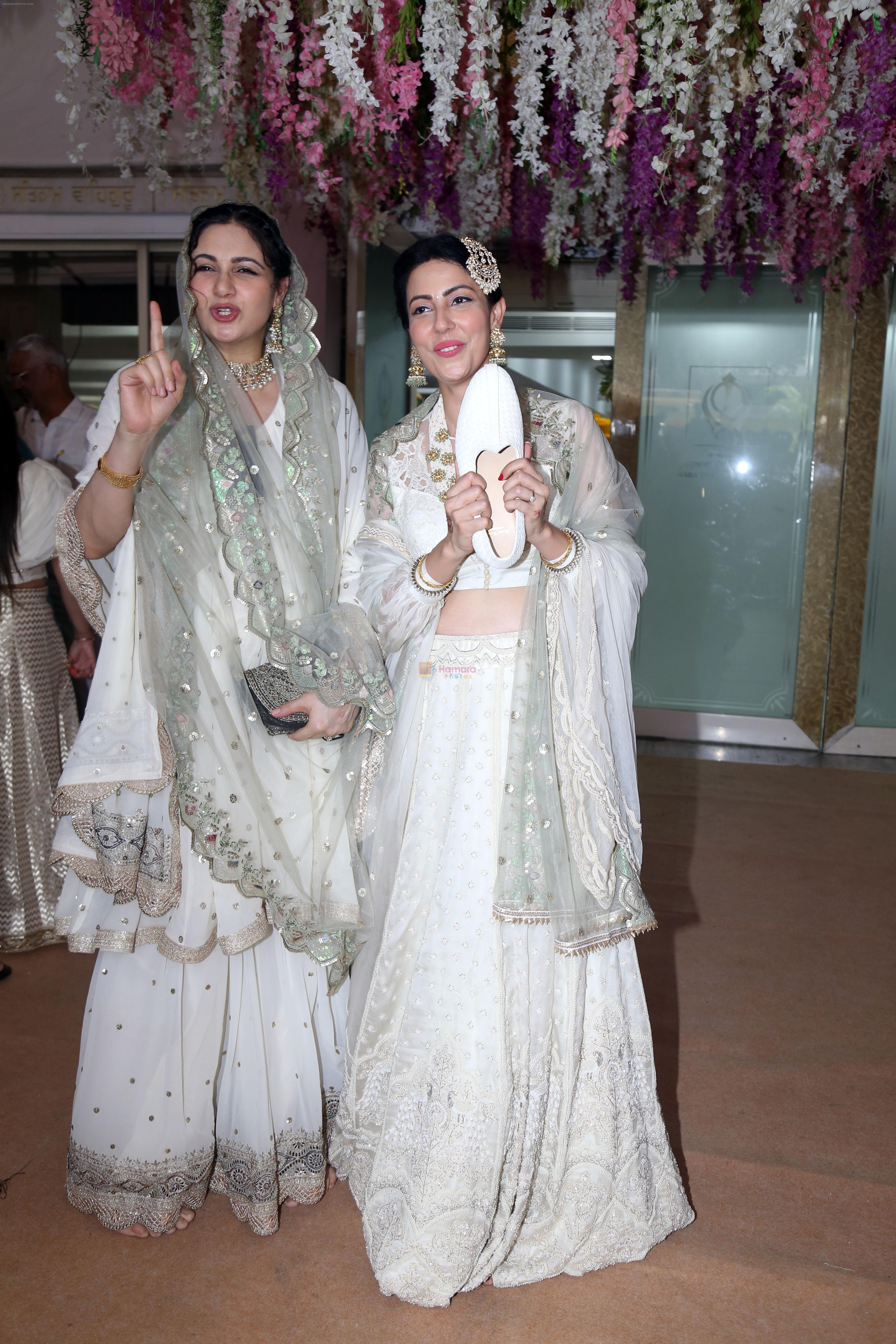Guests attend Sonnalli Seygall and Ashesh L Sajnani Wedding Ceremony