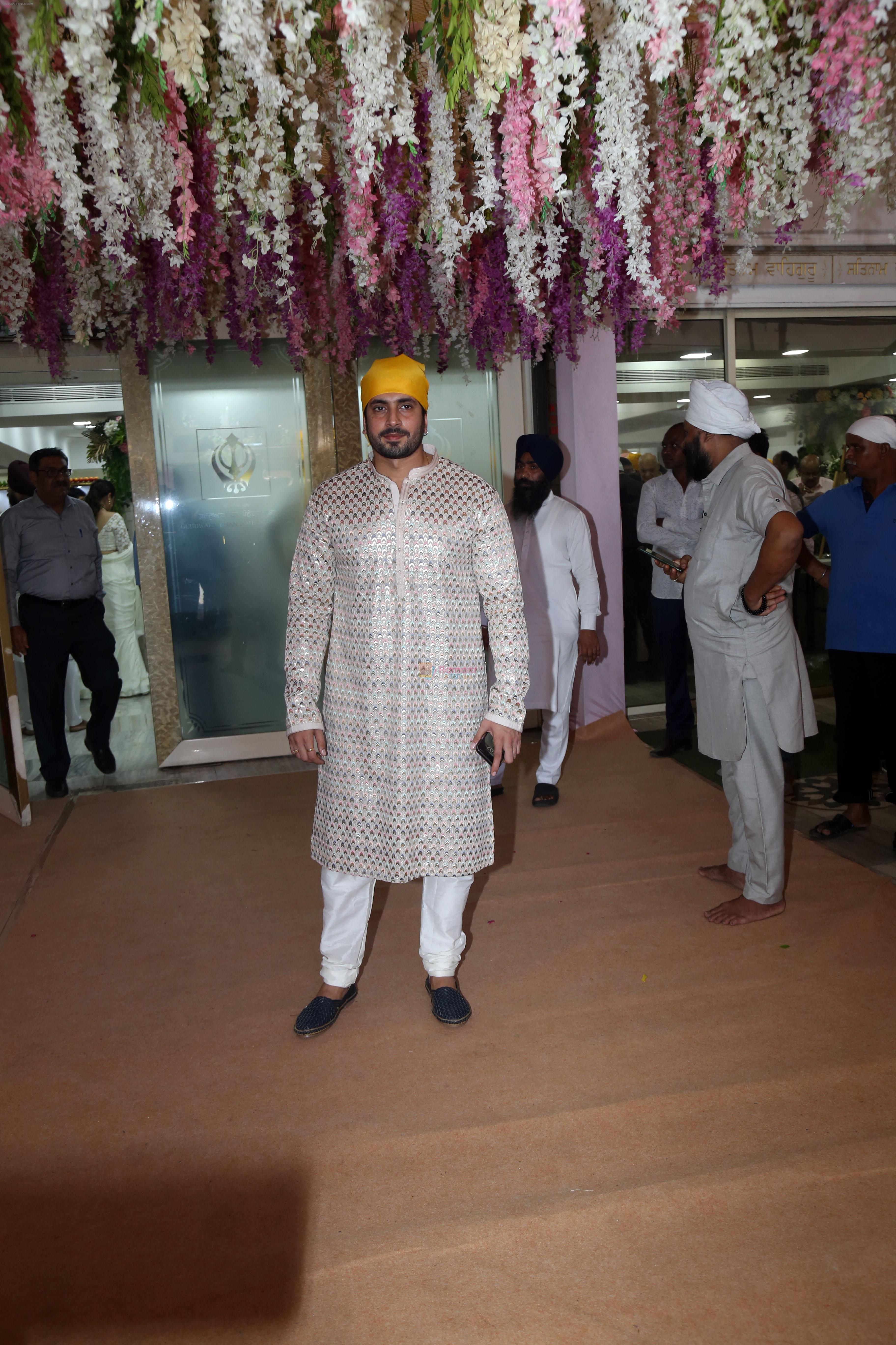 Sunny Singh attends Sonnalli Seygall and Ashesh L Sajnani Wedding Ceremony