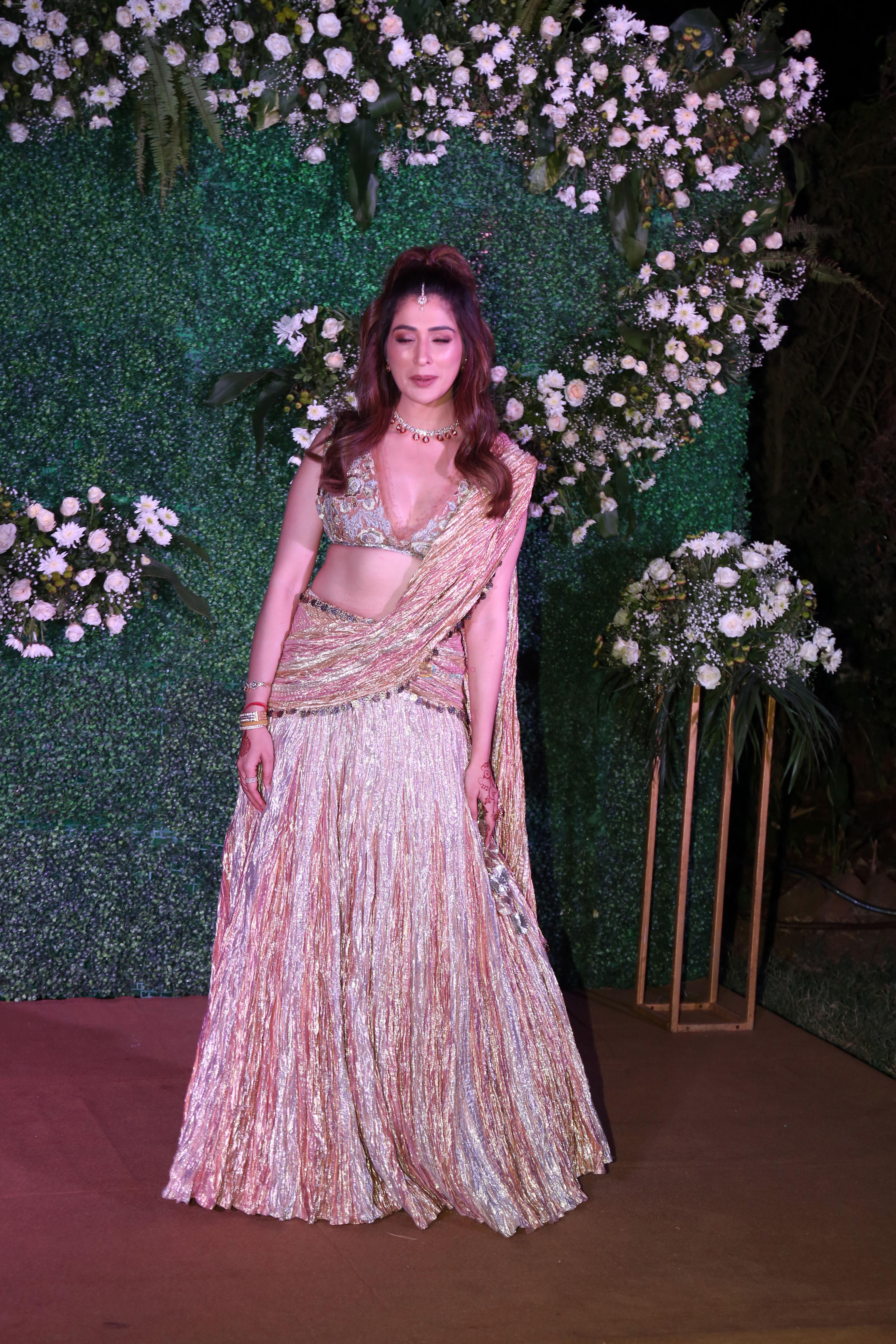 Lakshmi Rai attends Sonnalli Seygall and Ashesh L Sajnani Wedding Reception