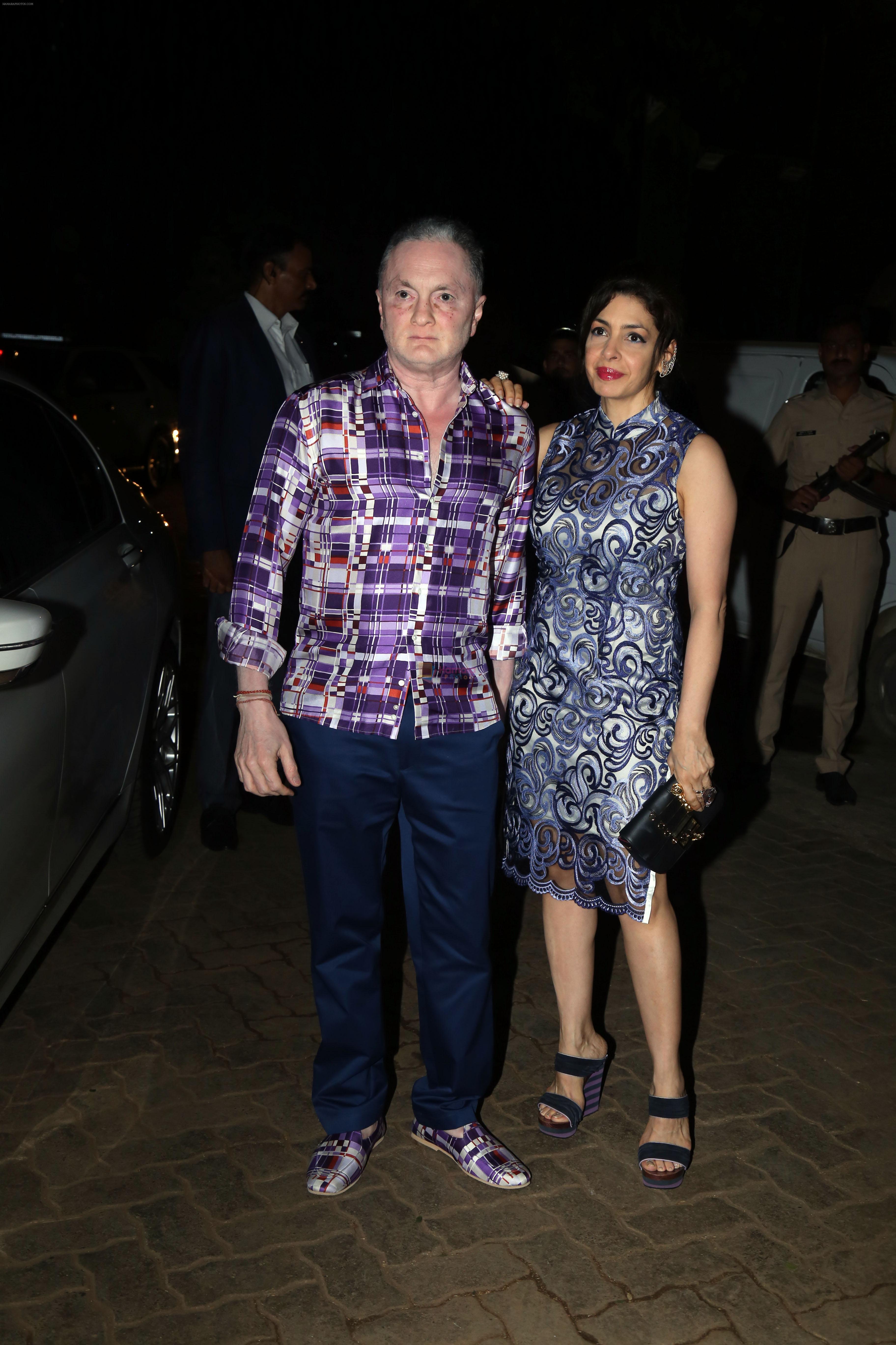 Gautam Singhania with wife Nawaz Modi Singhania at the ReOpening of Keibaa X All Saints and Celebration of Society Achievers and Society Interiors and Design Magazine