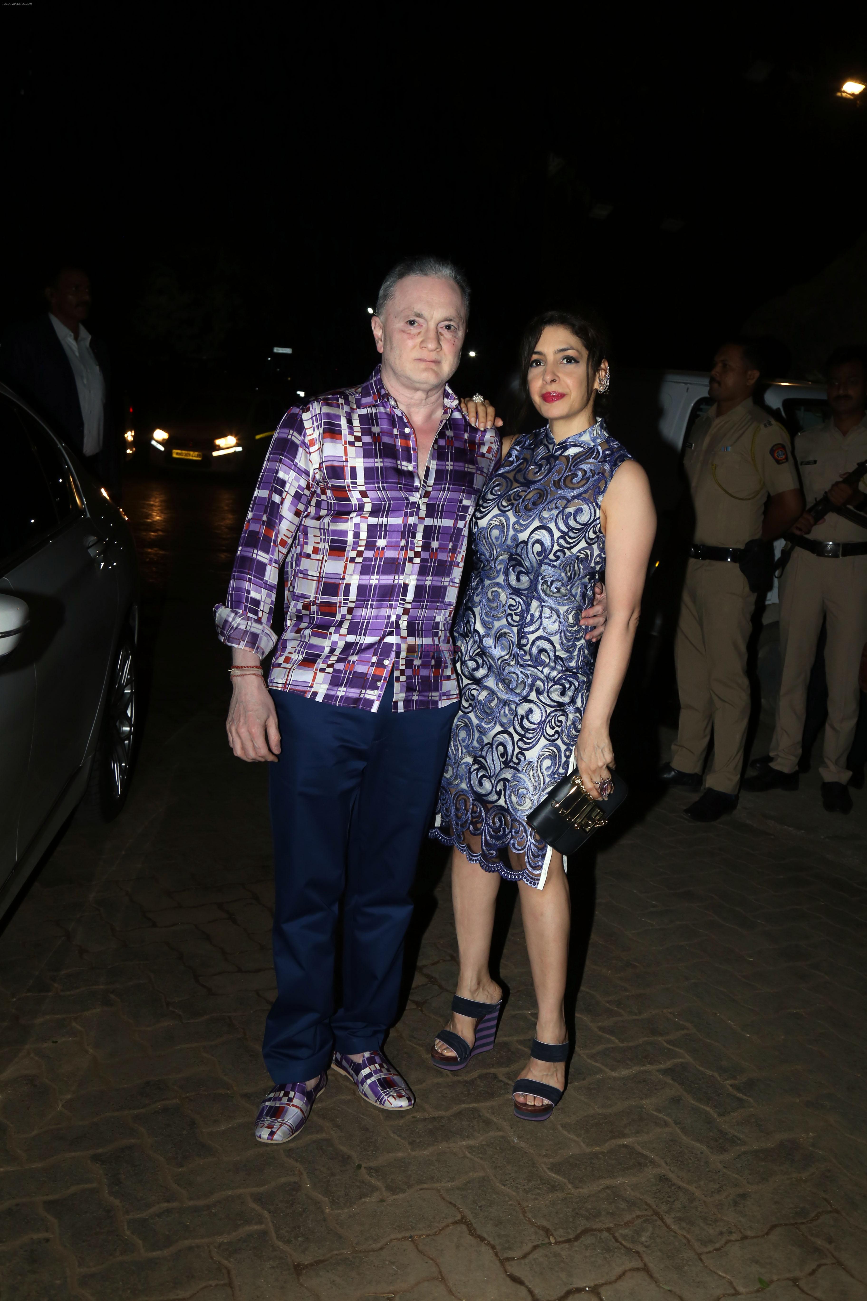 Gautam Singhania with wife Nawaz Modi Singhania at the ReOpening of Keibaa X All Saints and Celebration of Society Achievers and Society Interiors and Design Magazine