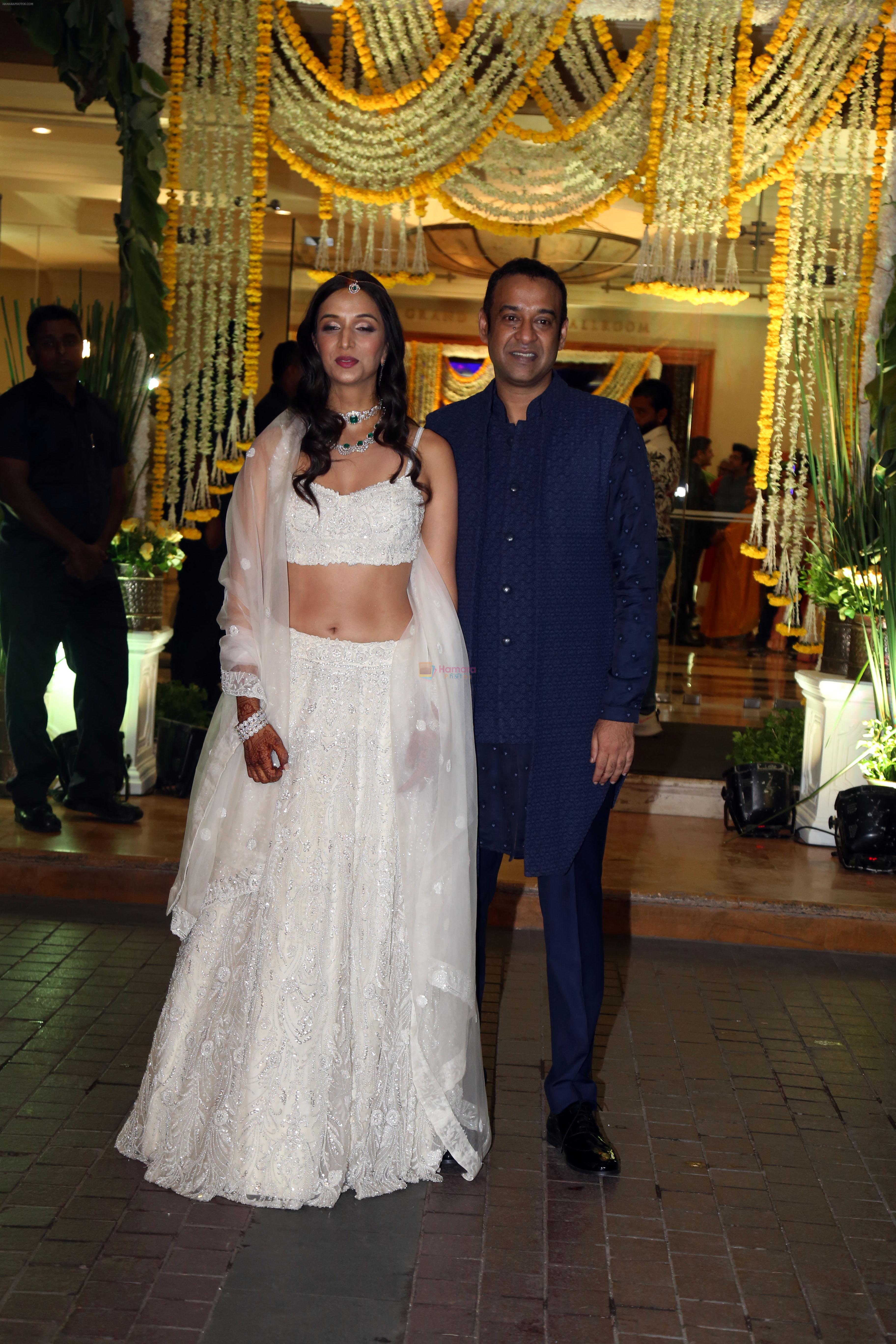 The Bride and the groom at Madhu Mantena and Ira Trivedi wedding ceremony on 11 Jun 2023