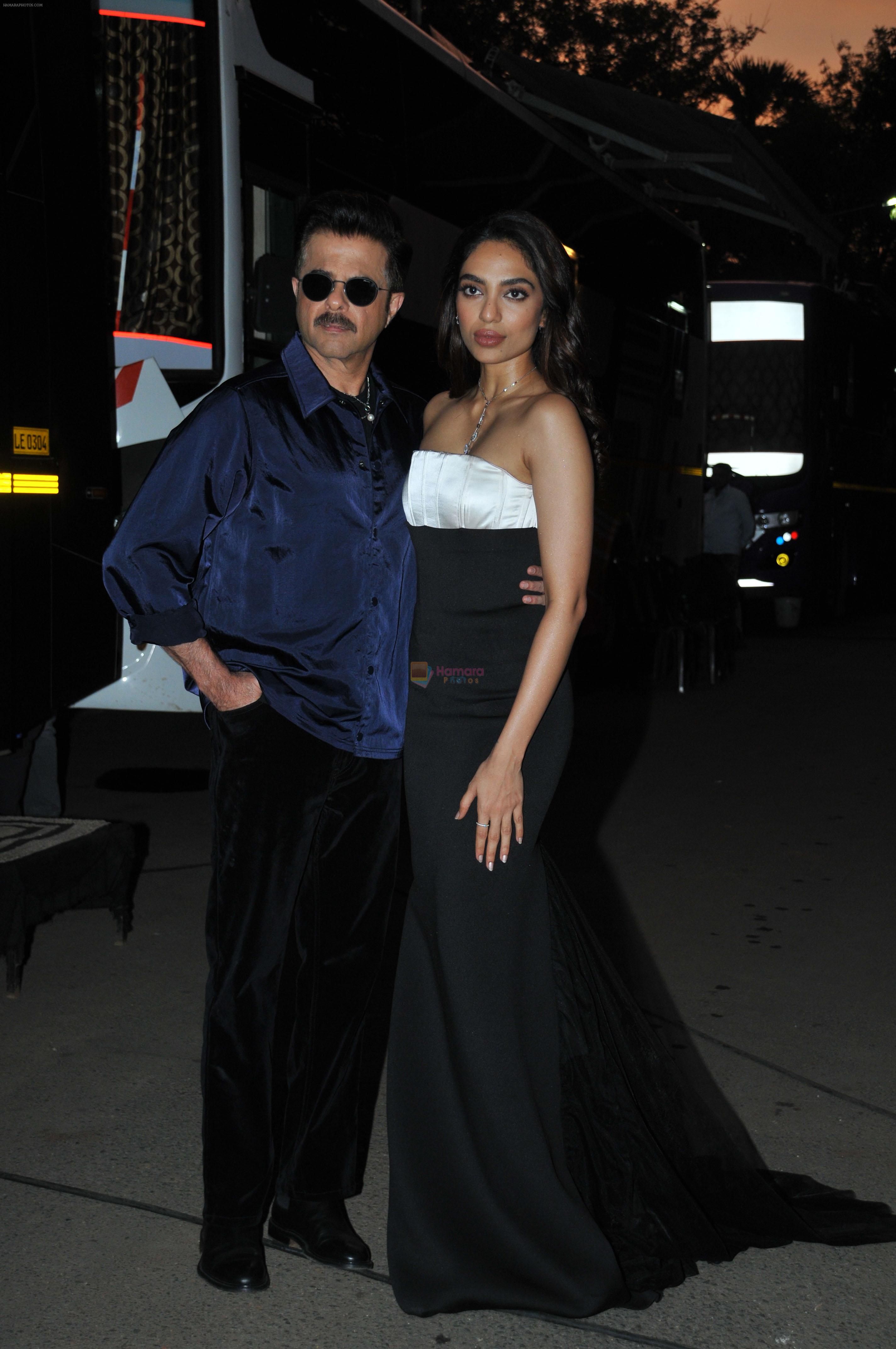 Sobhita Dhulipala and Anil Kapoor on the sets of The Kapil Sharma Show at Filmcity Goregaon promoting the 2nd season of The Night Manager on 22 Jun 2023