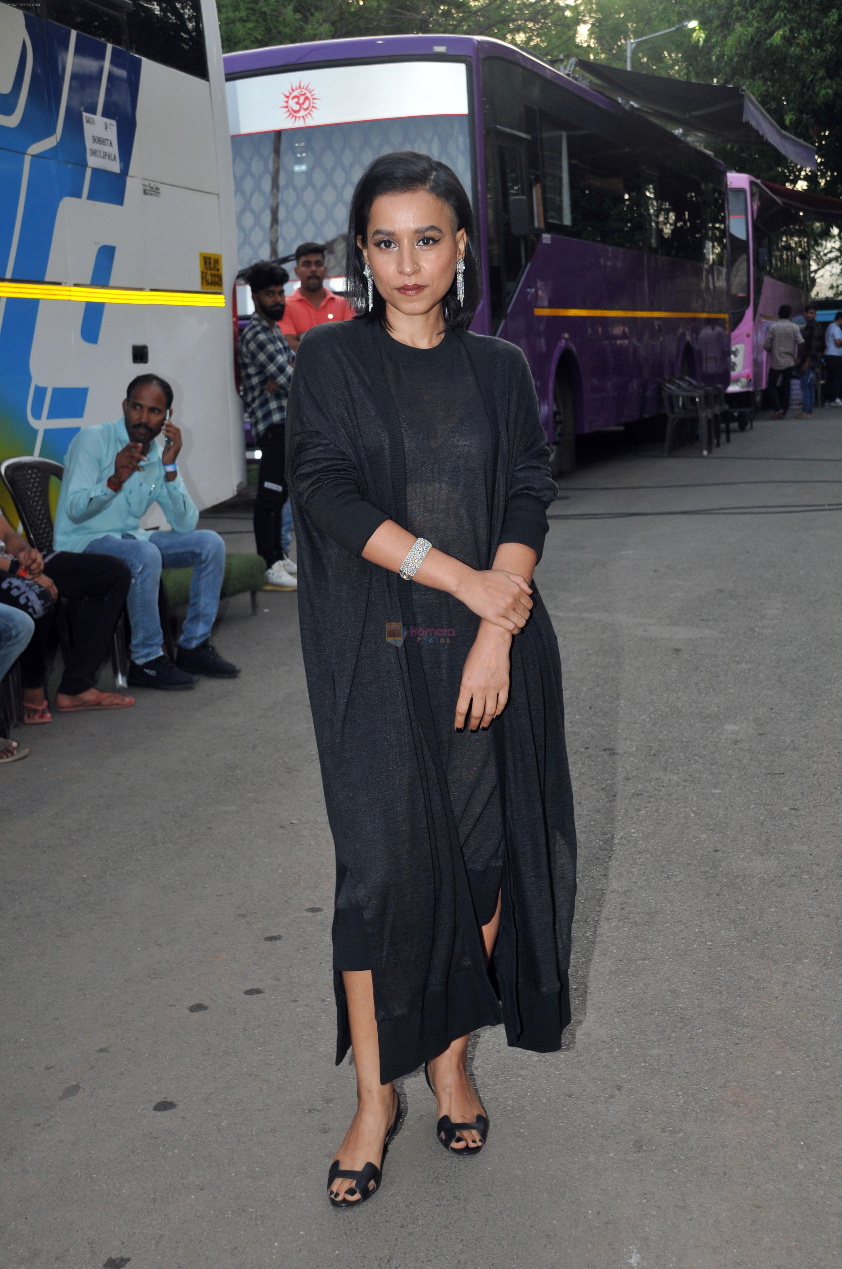 Tillotama Shome on the sets of The Kapil Sharma Show at Filmcity Goregaon promoting the 2nd season of The Night Manager on 22 Jun 2023
