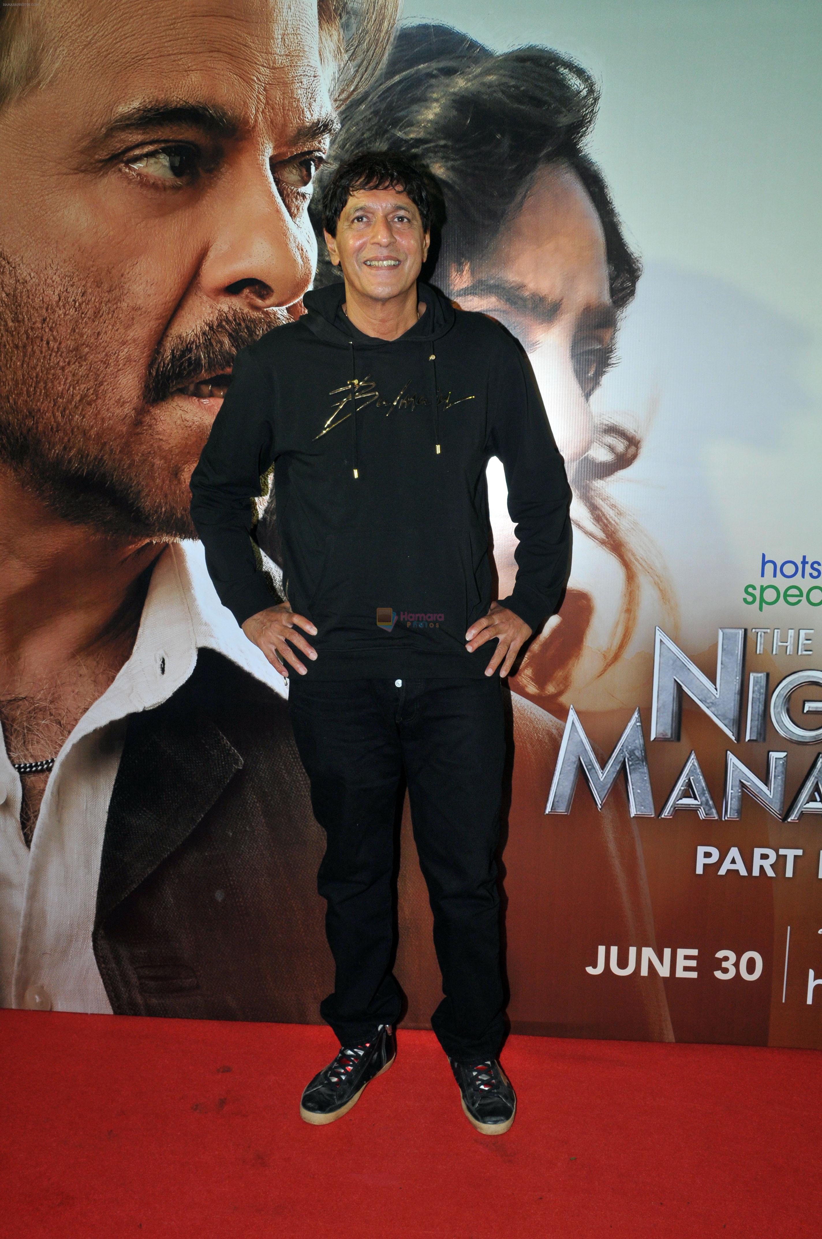 Chunky Panday on the Red Carpet during screening of series The Night Manager Season 2 on 29 Jun 2023
