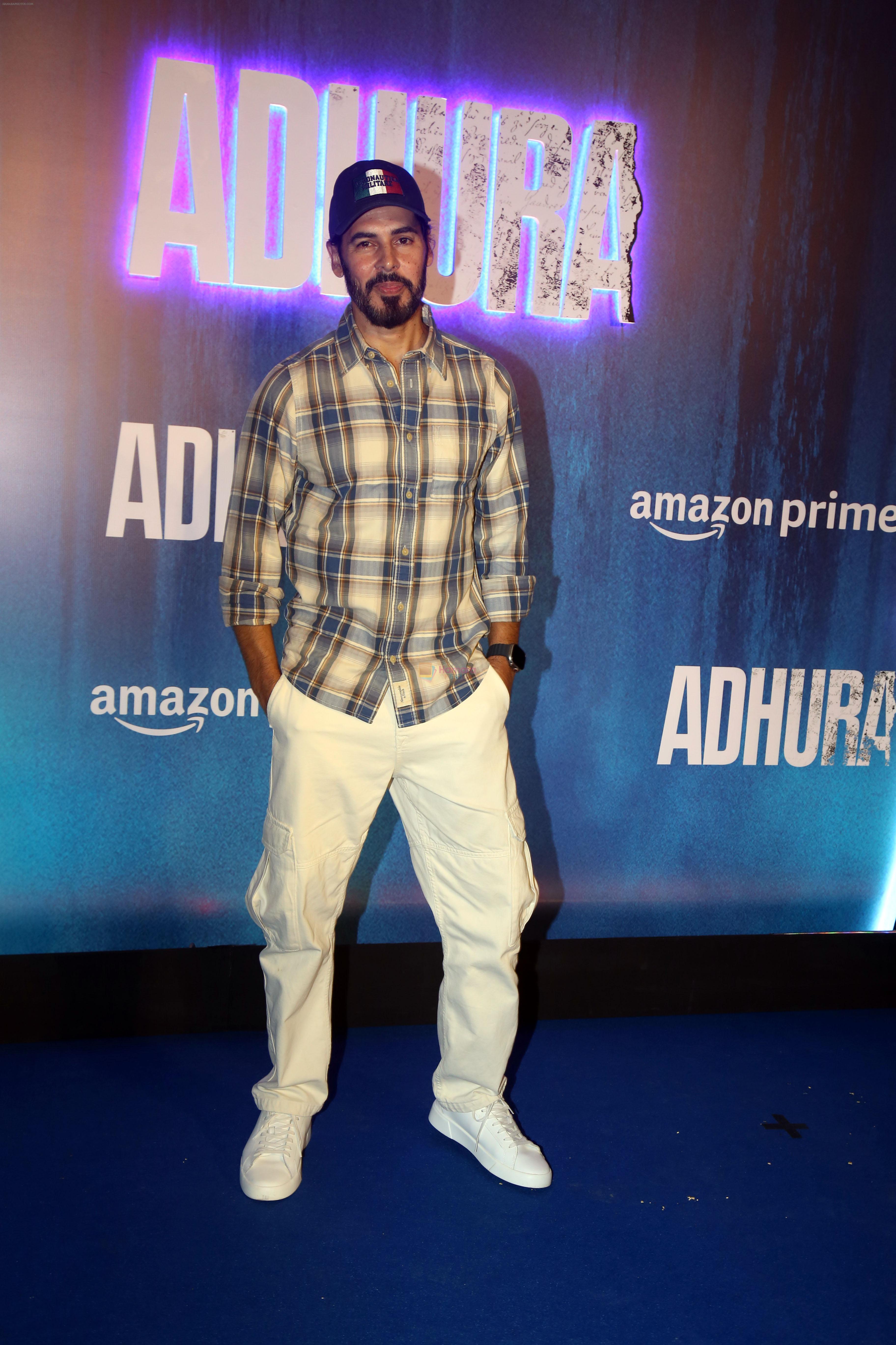 Dino Morea at the Screening of Horror Series Adhura on 6 July 2023