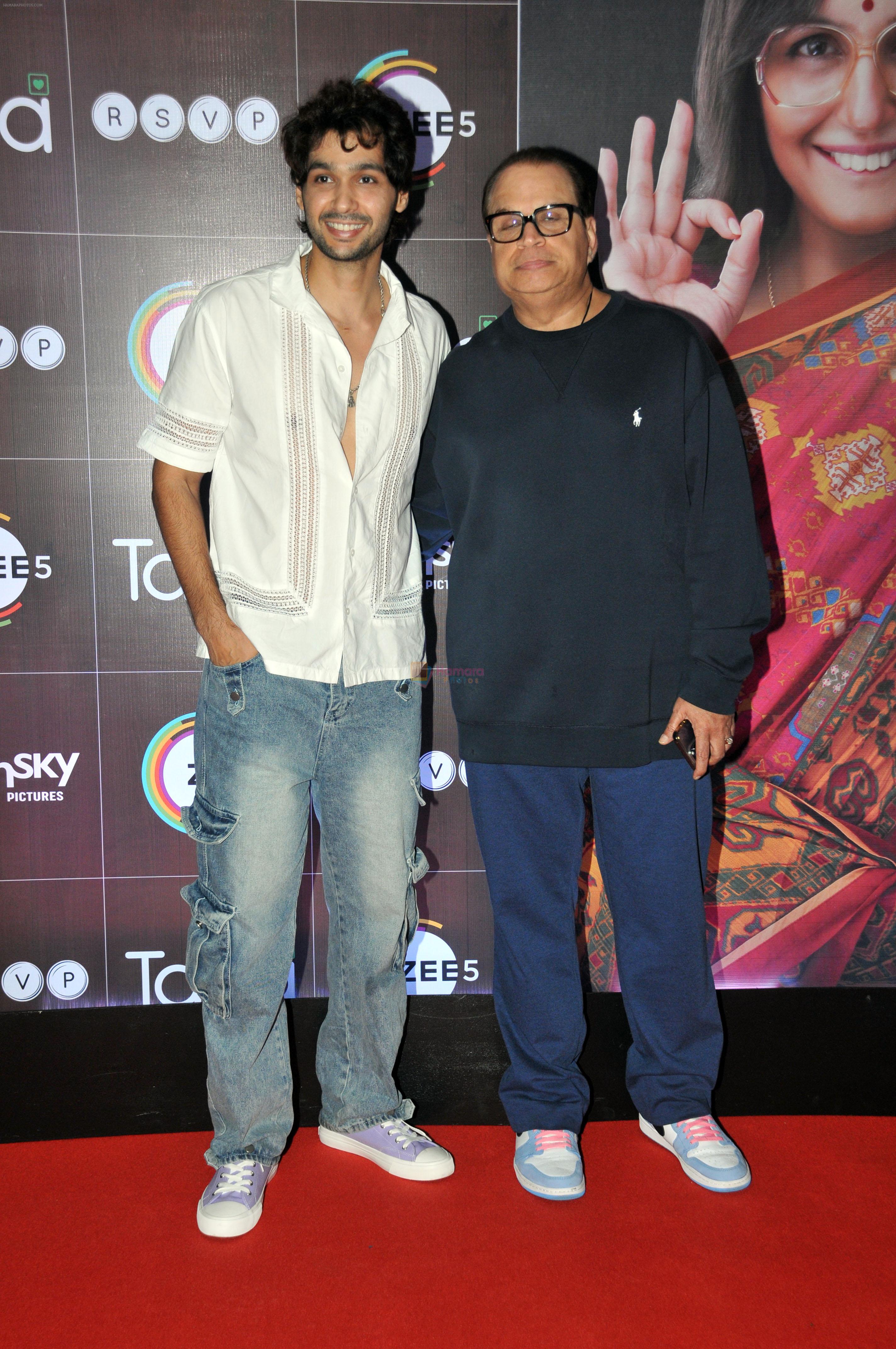 Girish Kumar, Ramesh Taurani at the Screening of film Tarla on 6 July 2023