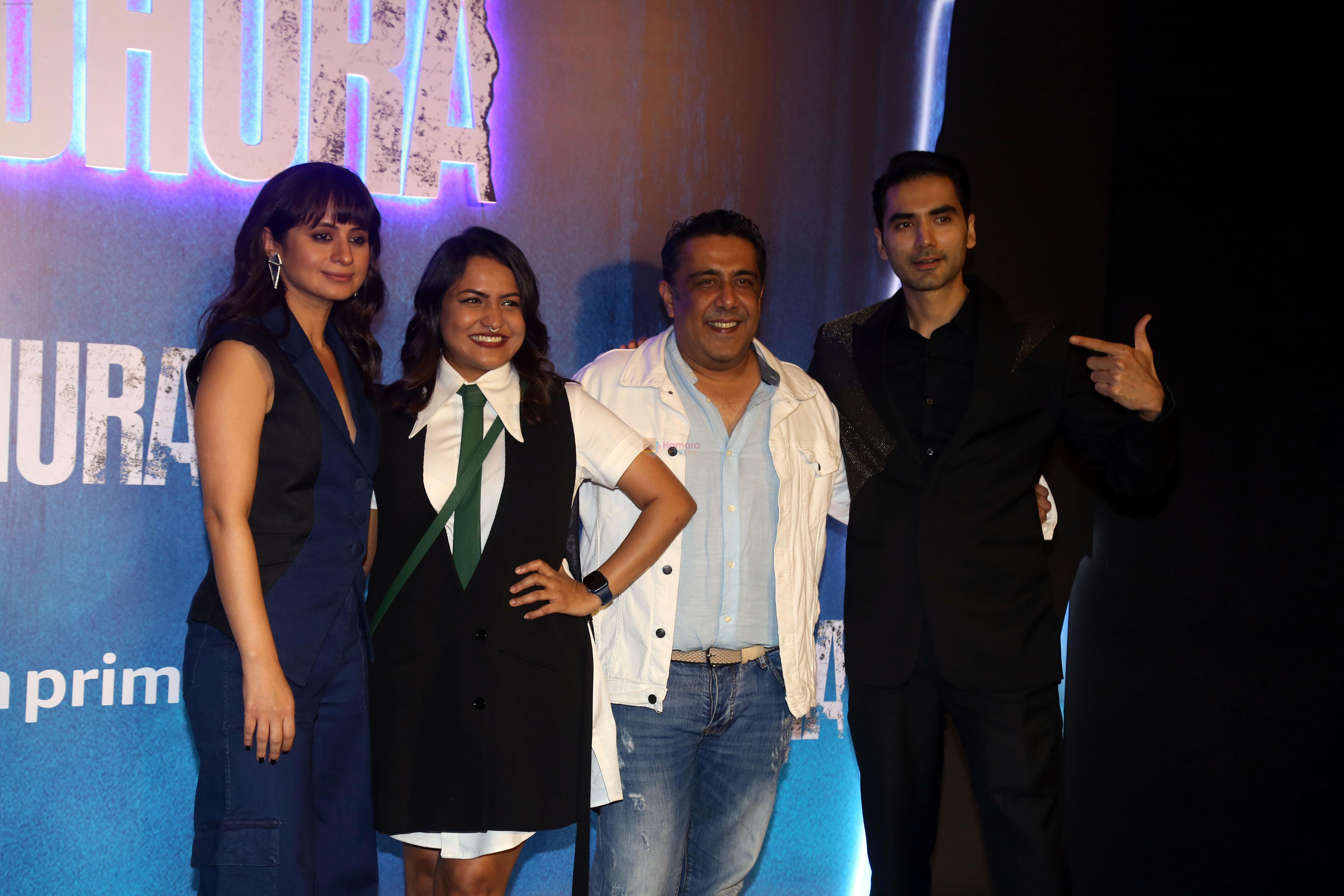 Rasika Dugal, Gauravv K. Chawla, Ishwak Singh at the Screening of Horror Series Adhura on 6 July 2023