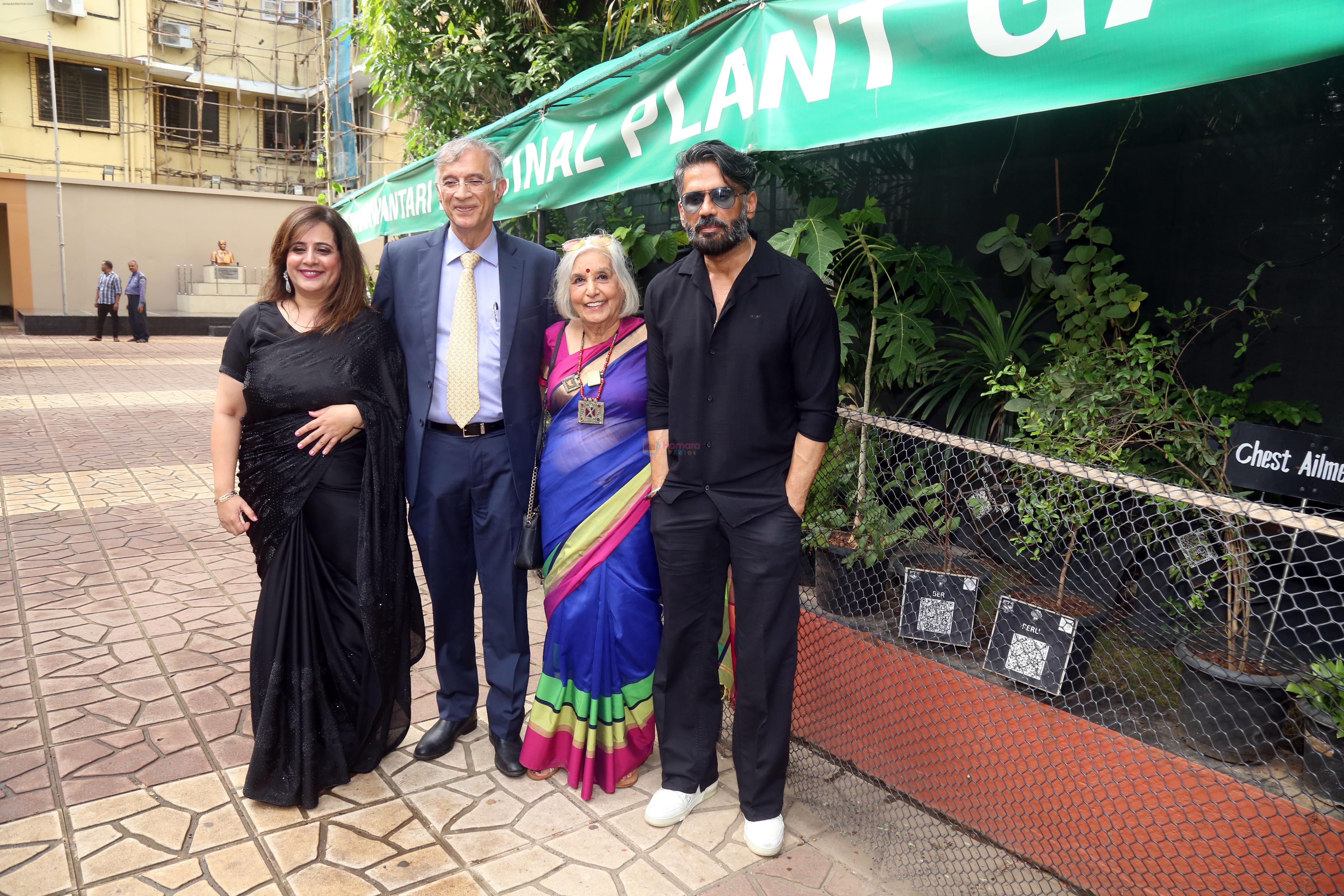 Suniel Shetty, Subhadra Anand at the book launch of Tryst With Koki on 10 July 2023