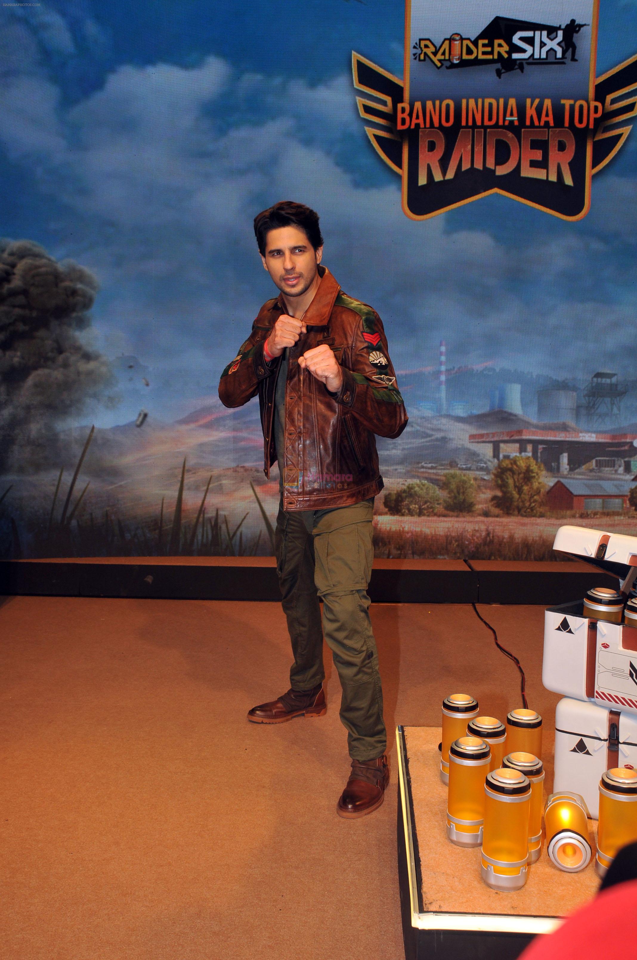 Sidharth Malhotra attends the launch of new Battle Royale game Raider Six on 11 July 2023