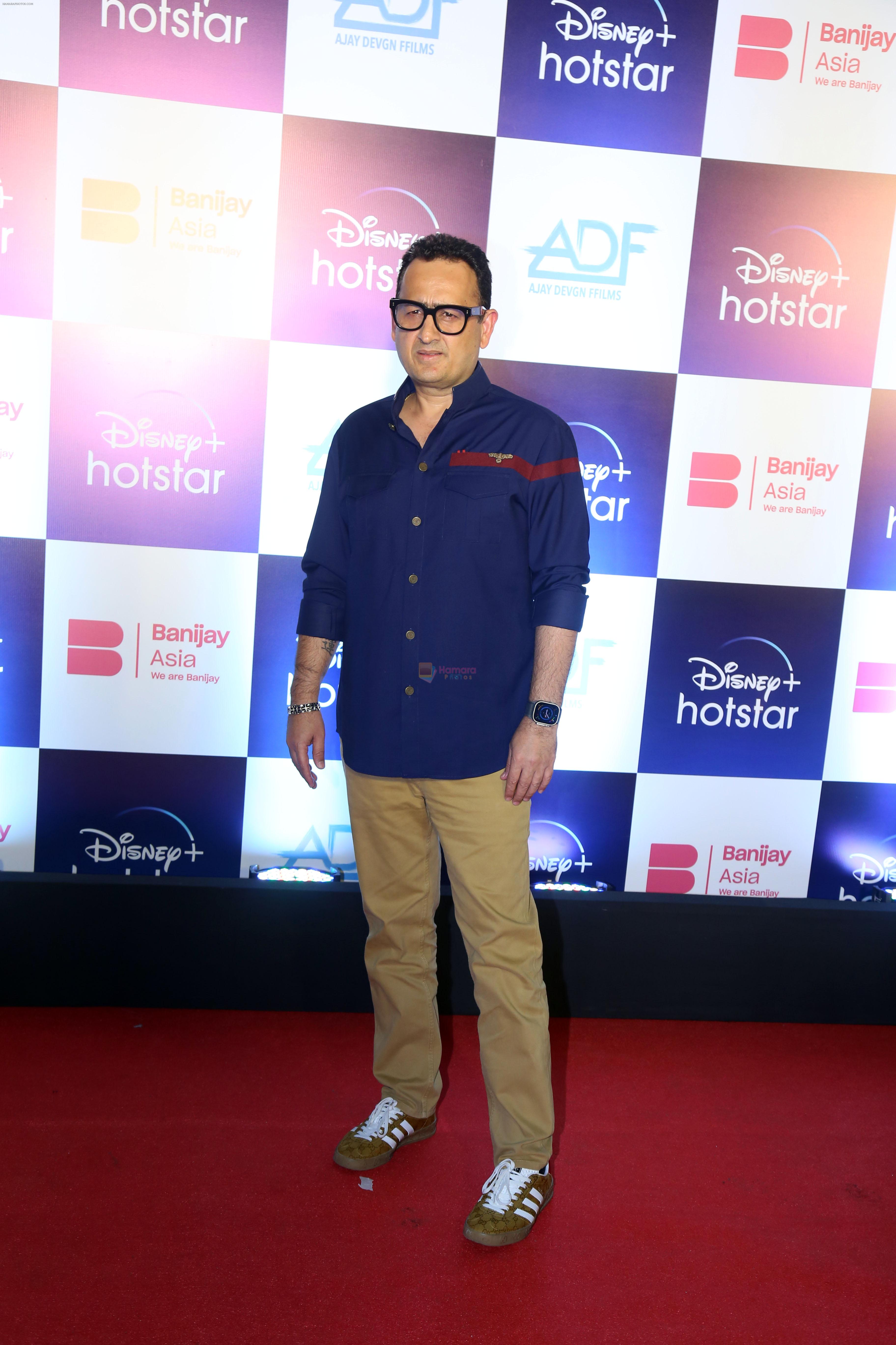 Vinod Bhanushali at the premiere of the series The Trial - Pyaar, Kaanoon, Dhokha on 13 July 2023