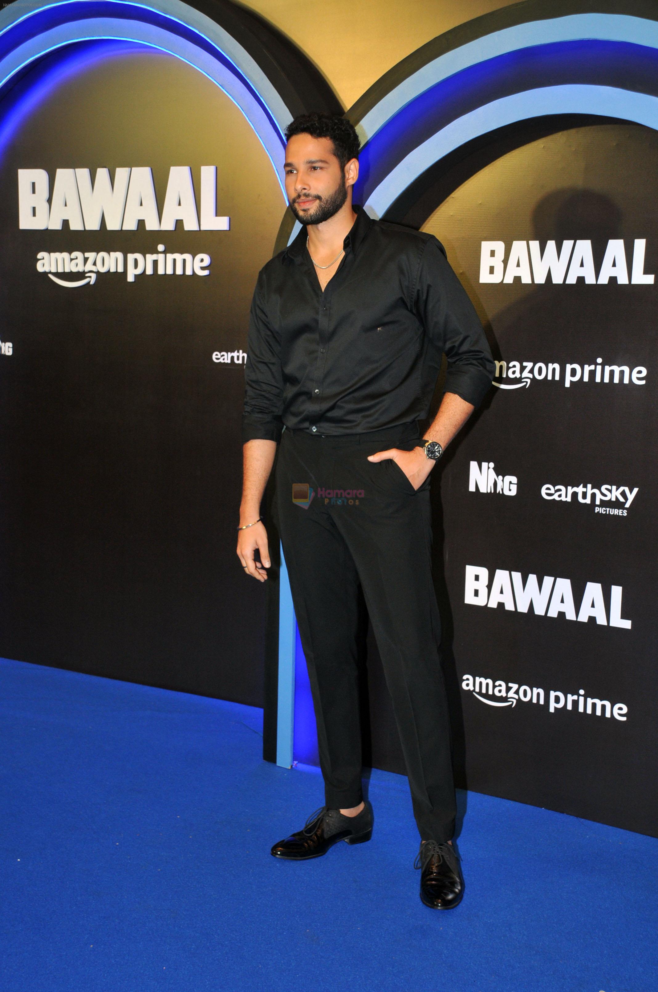 Siddhant Chaturvedi at Bawaal movie premiere on 18 July 2023