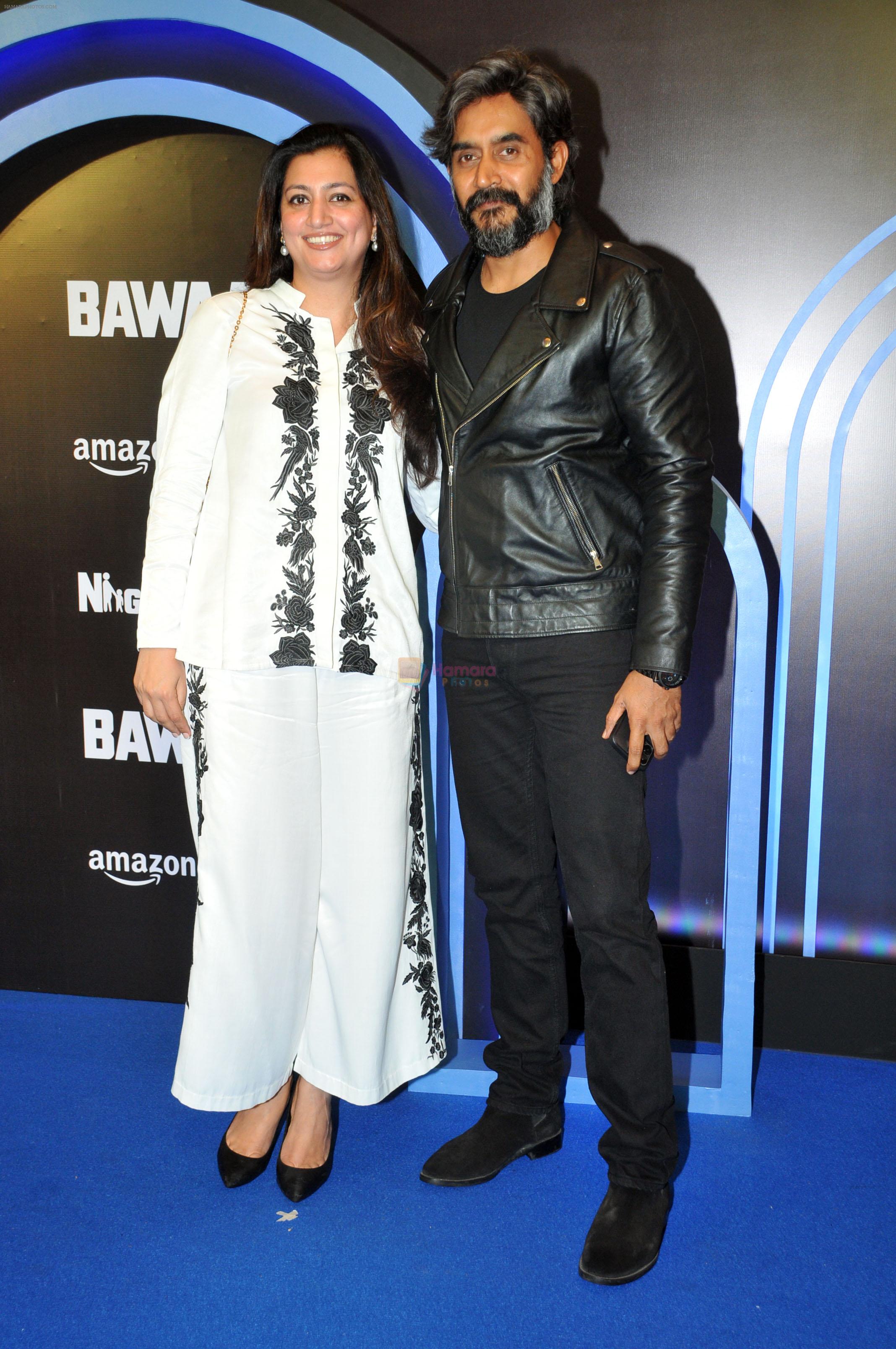 Nalini Datta Khaitan, Shashank Khaitan at Bawaal movie premiere on 18 July 2023
