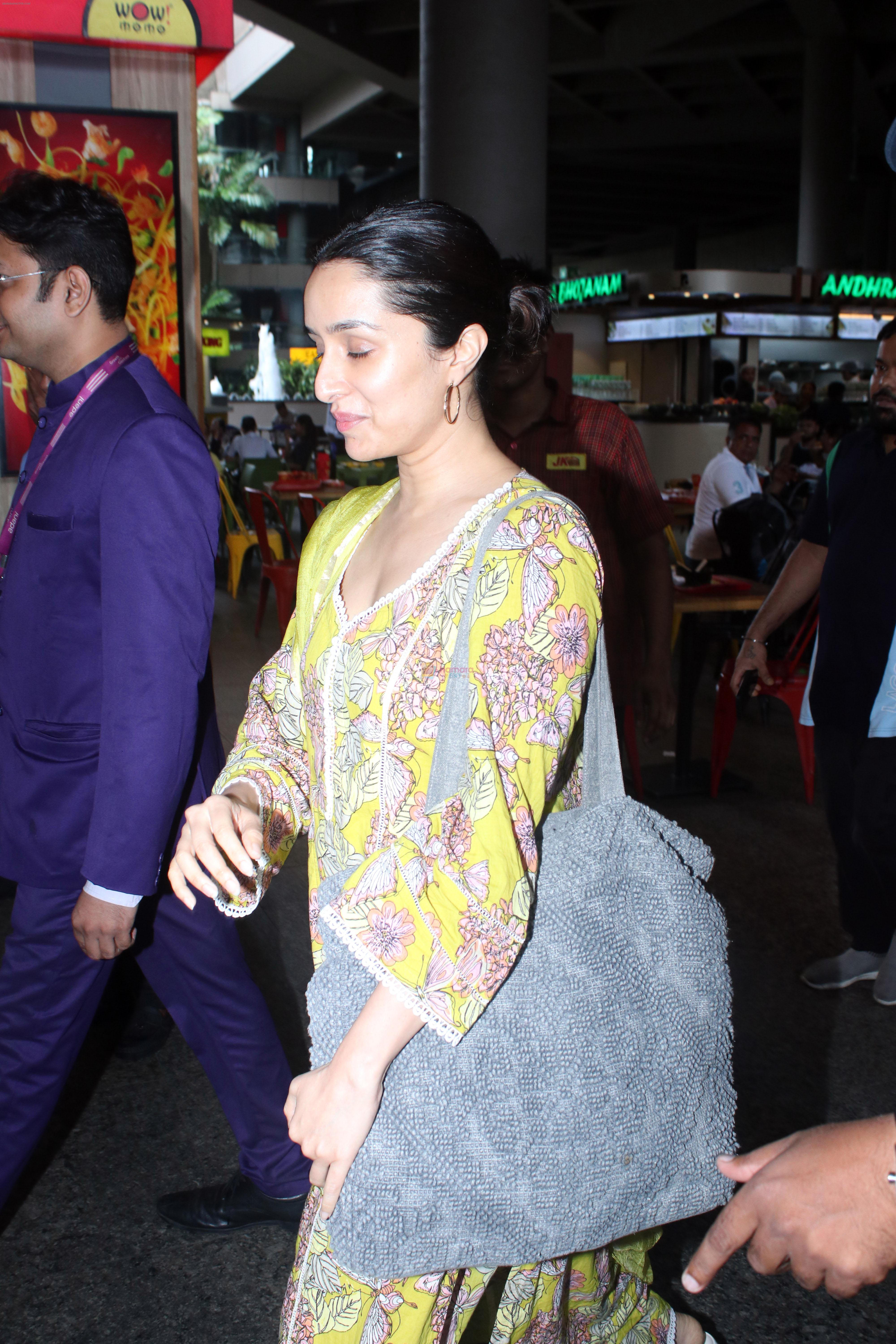 Shraddha Kapoor seen at the airport on 22 July 2023