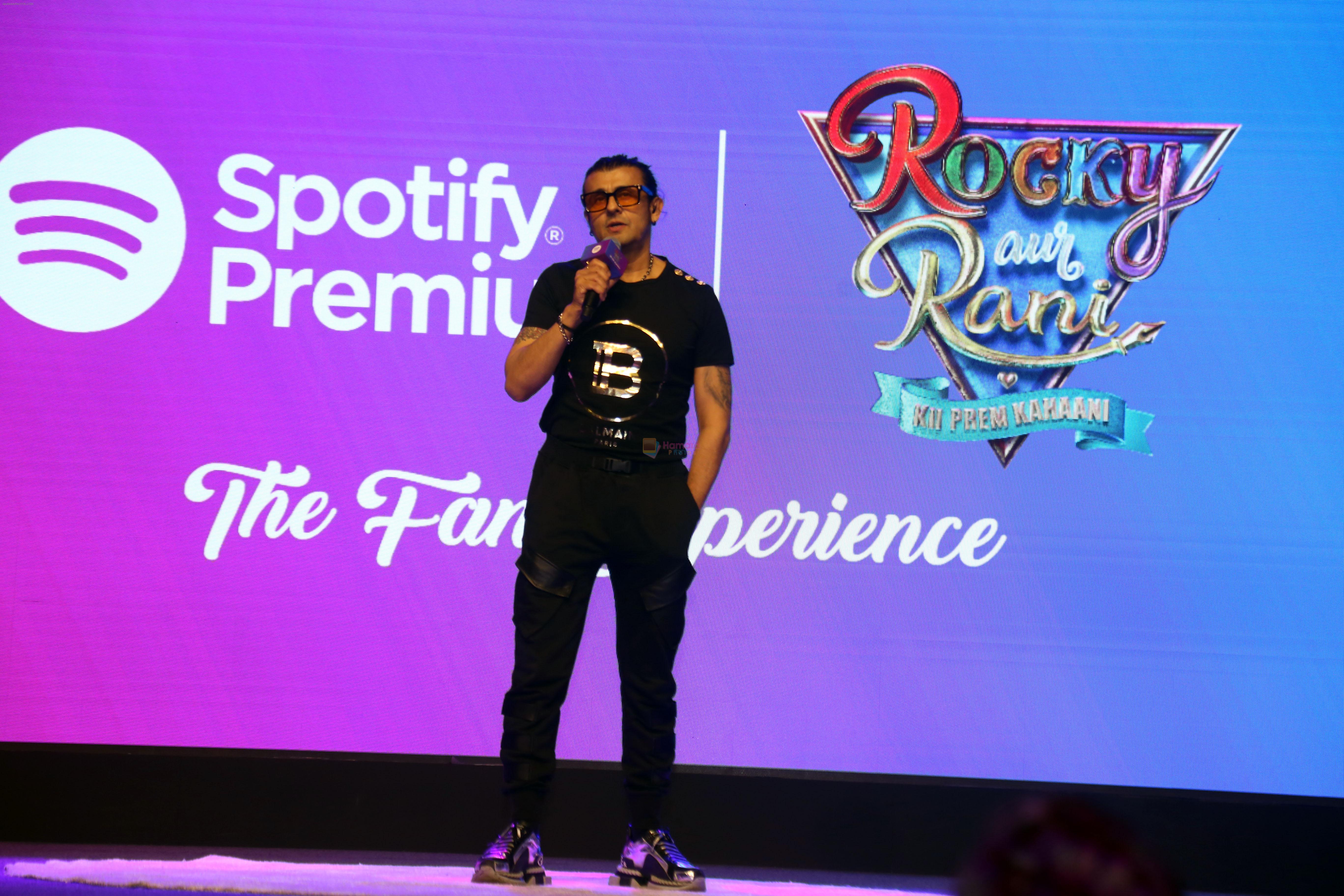 Sonu Nigam at the movie Rocky Aur Rani Kii Prem Kahaani musical evening with Spotify Collaboration on 21 July 2023