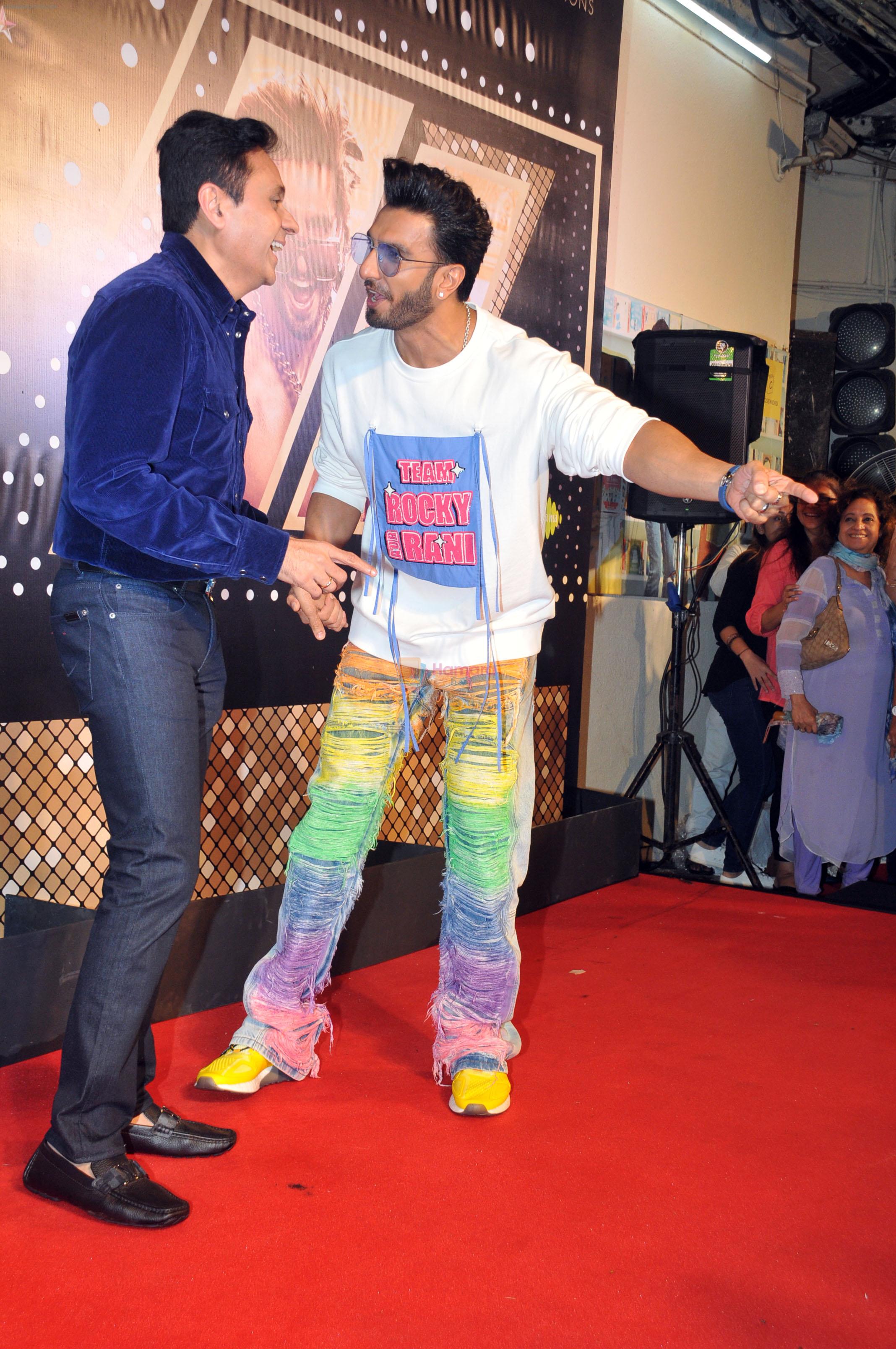 Apoorva Mehta, Ranveer Singh at the Premiere of Rocky Aur Rani Kii Prem Kahaani at PVR Juhu on 25 July 2023