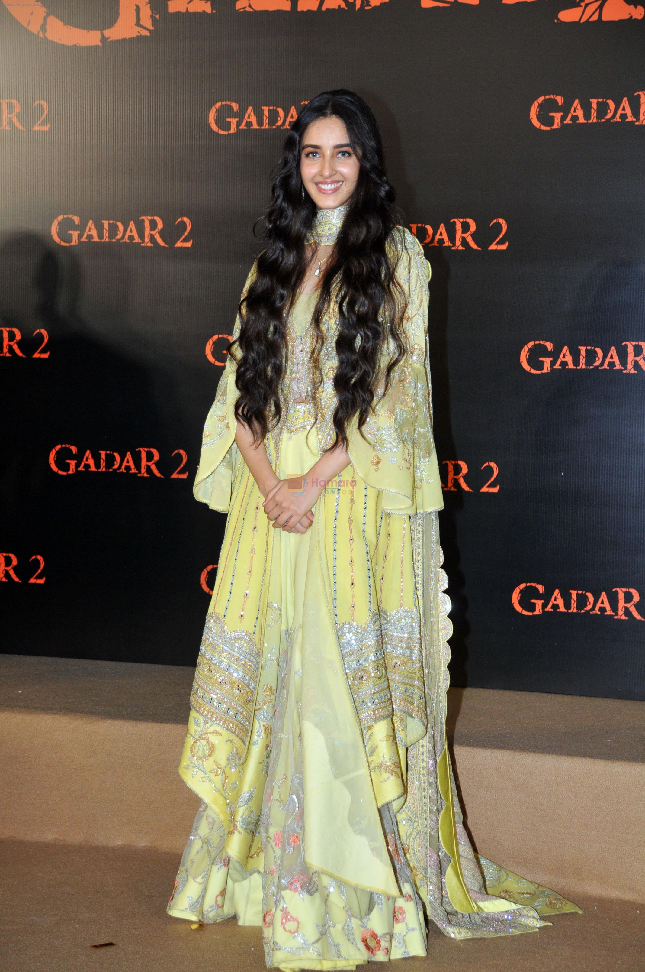 Simrat Kaur at the trailer launch of film Gadar 2 on 26 July 2023