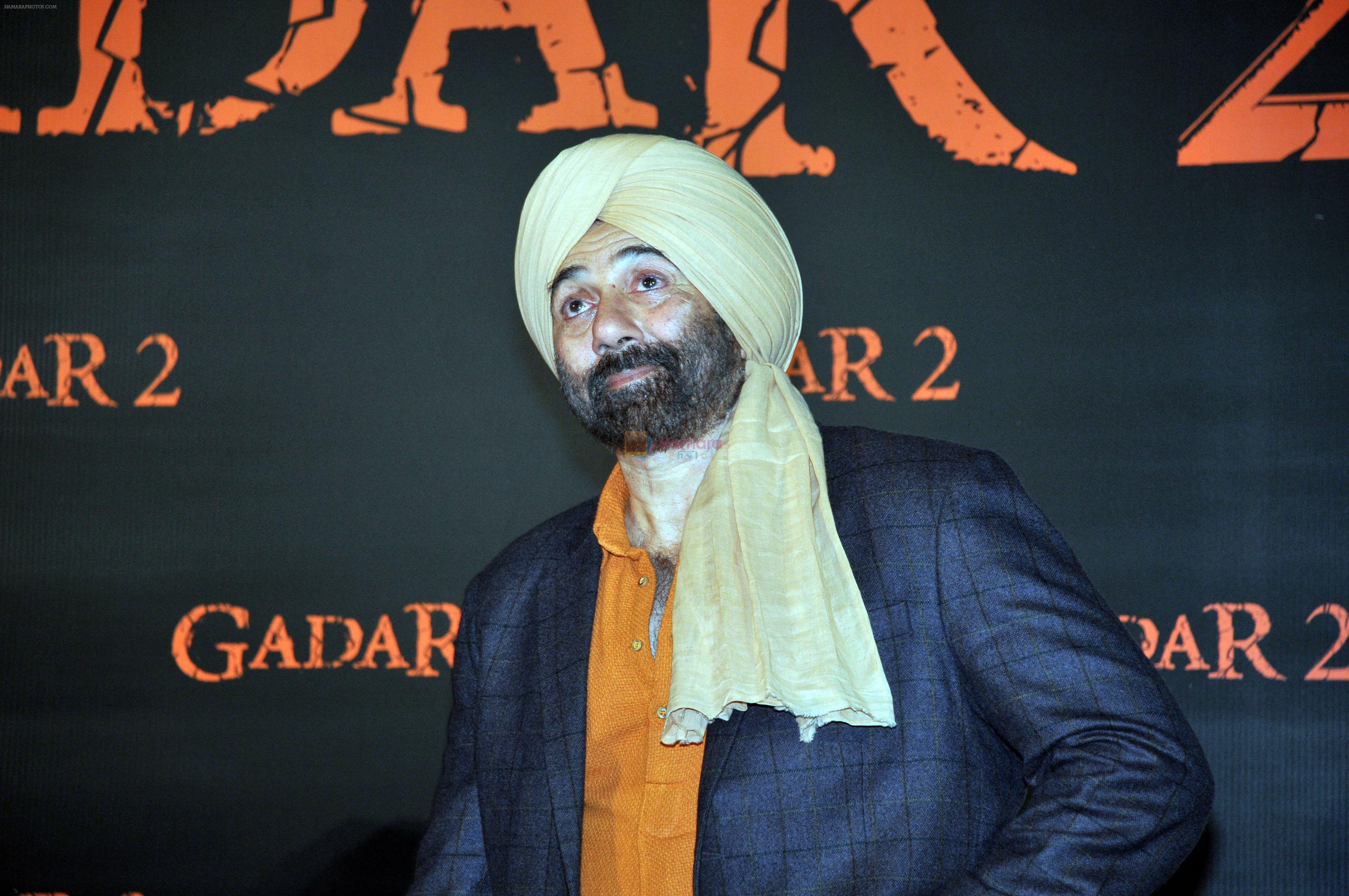 Sunny Deol at the trailer launch of film Gadar 2 on 26 July 2023