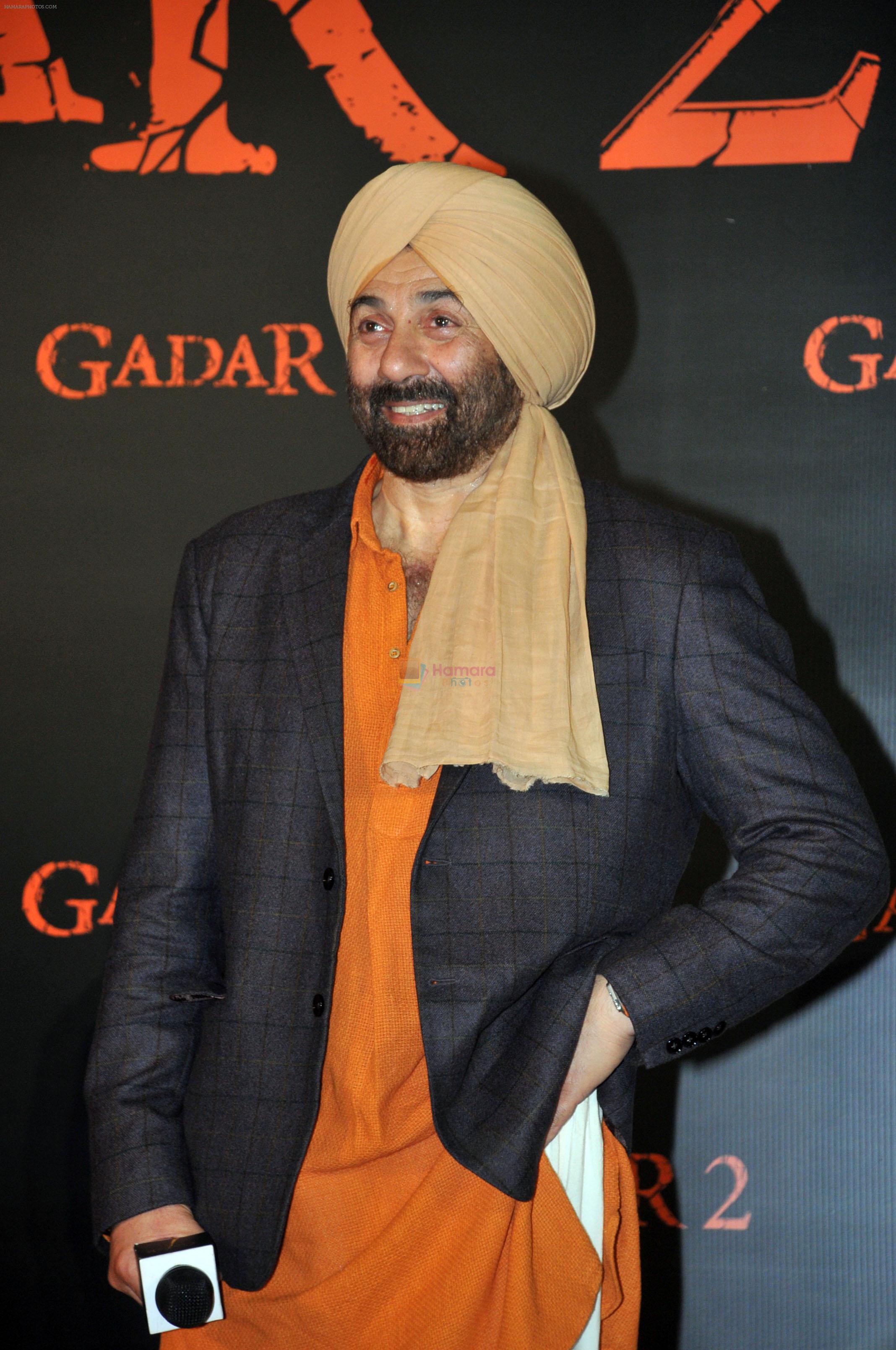 Sunny Deol at the trailer launch of film Gadar 2 on 26 July 2023