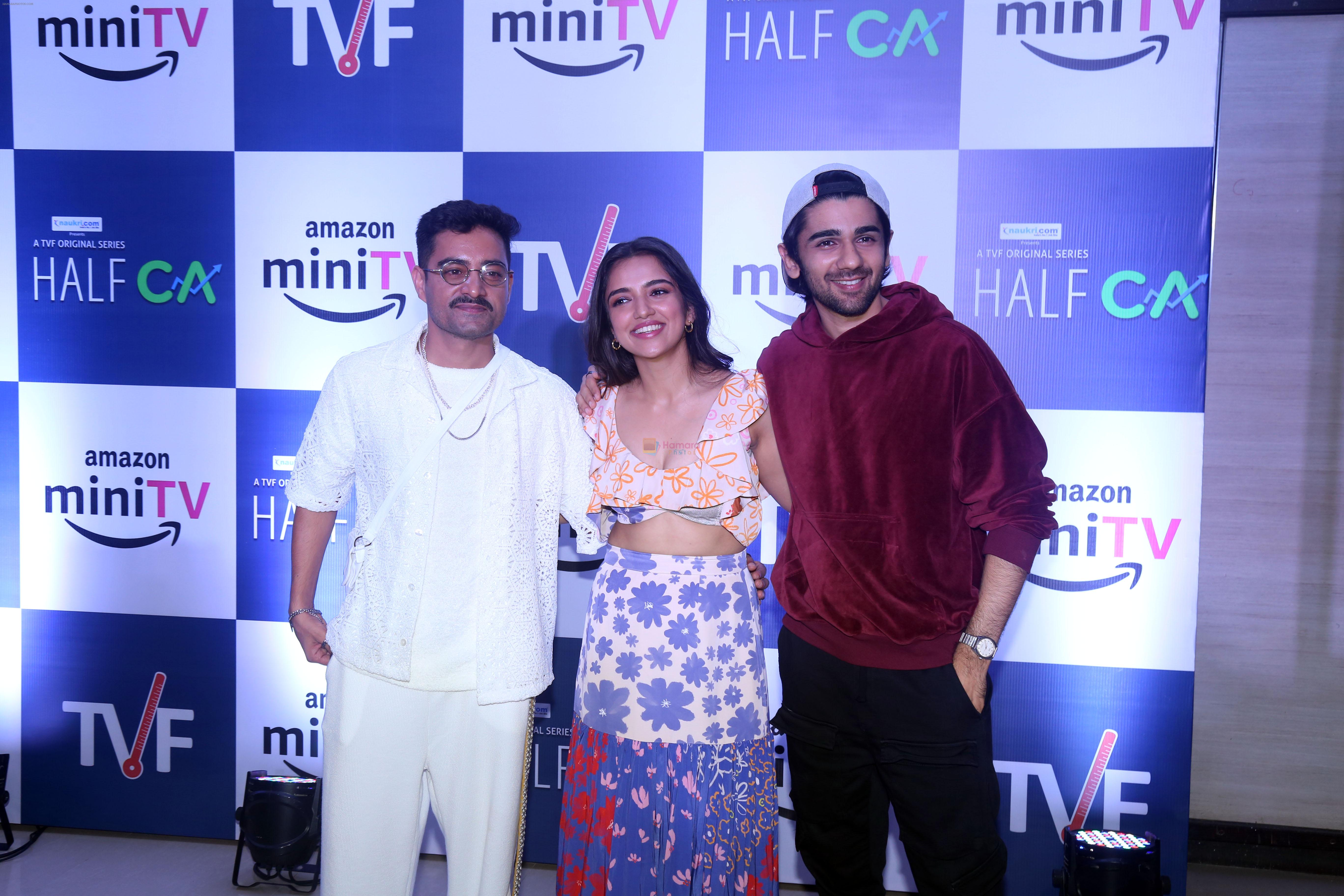 Ahsaas Channa, Guest, Prit Kamani at the Half CA Series Premiere on 25 July 2023