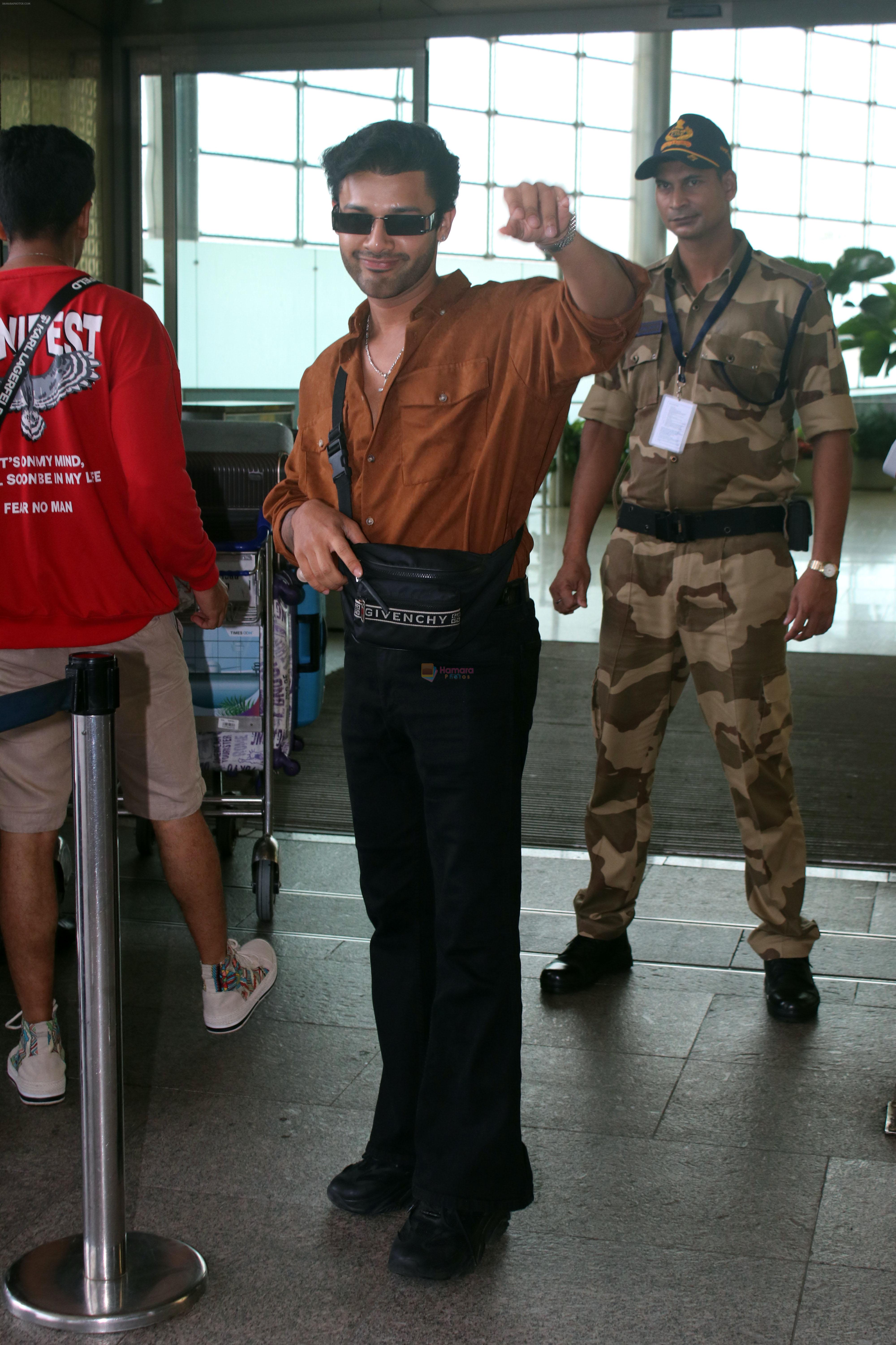 Stebin Ben seen at the airport on 28 July 2023