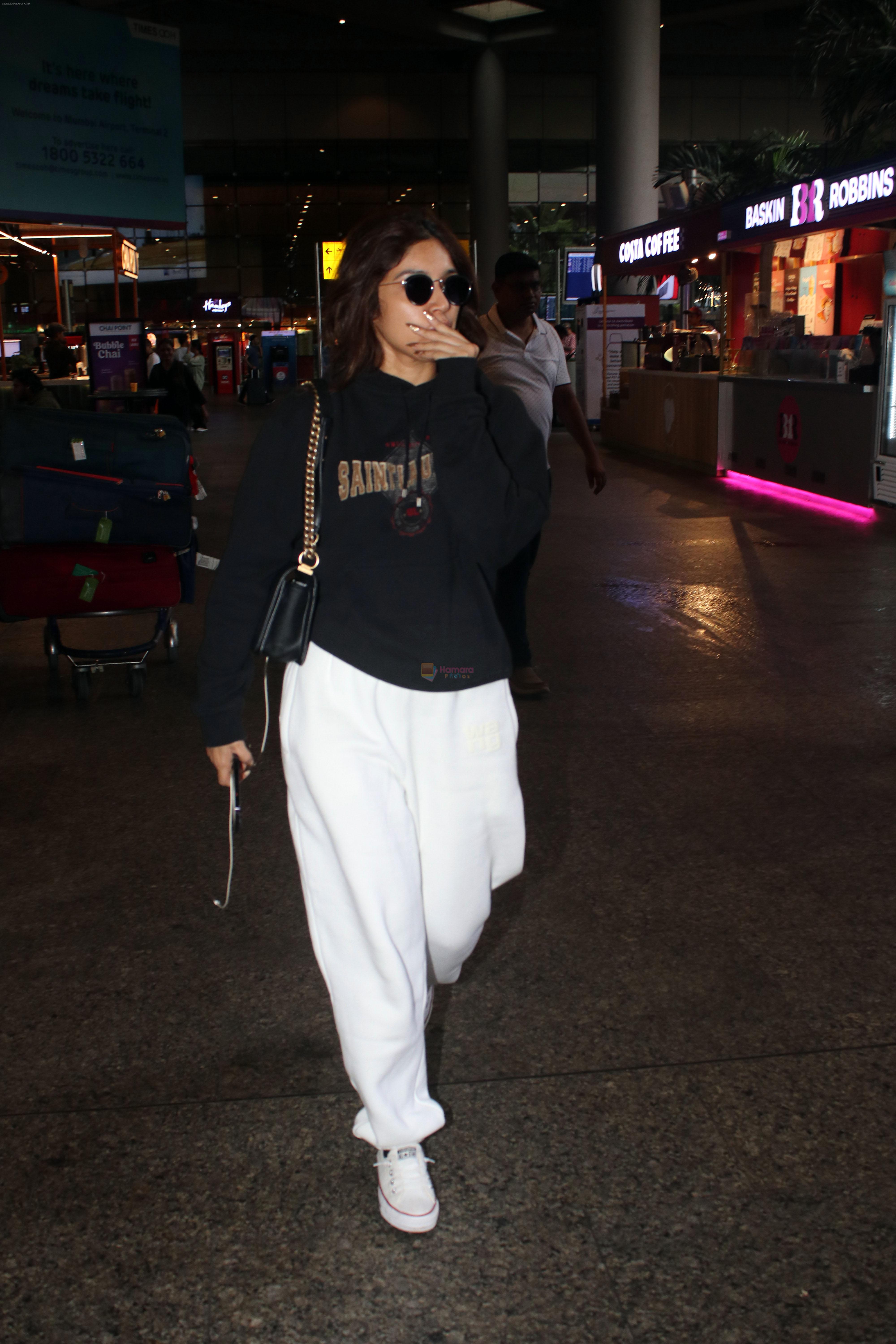 Bhumi Pednekar seen at the airport on 28 July 2023