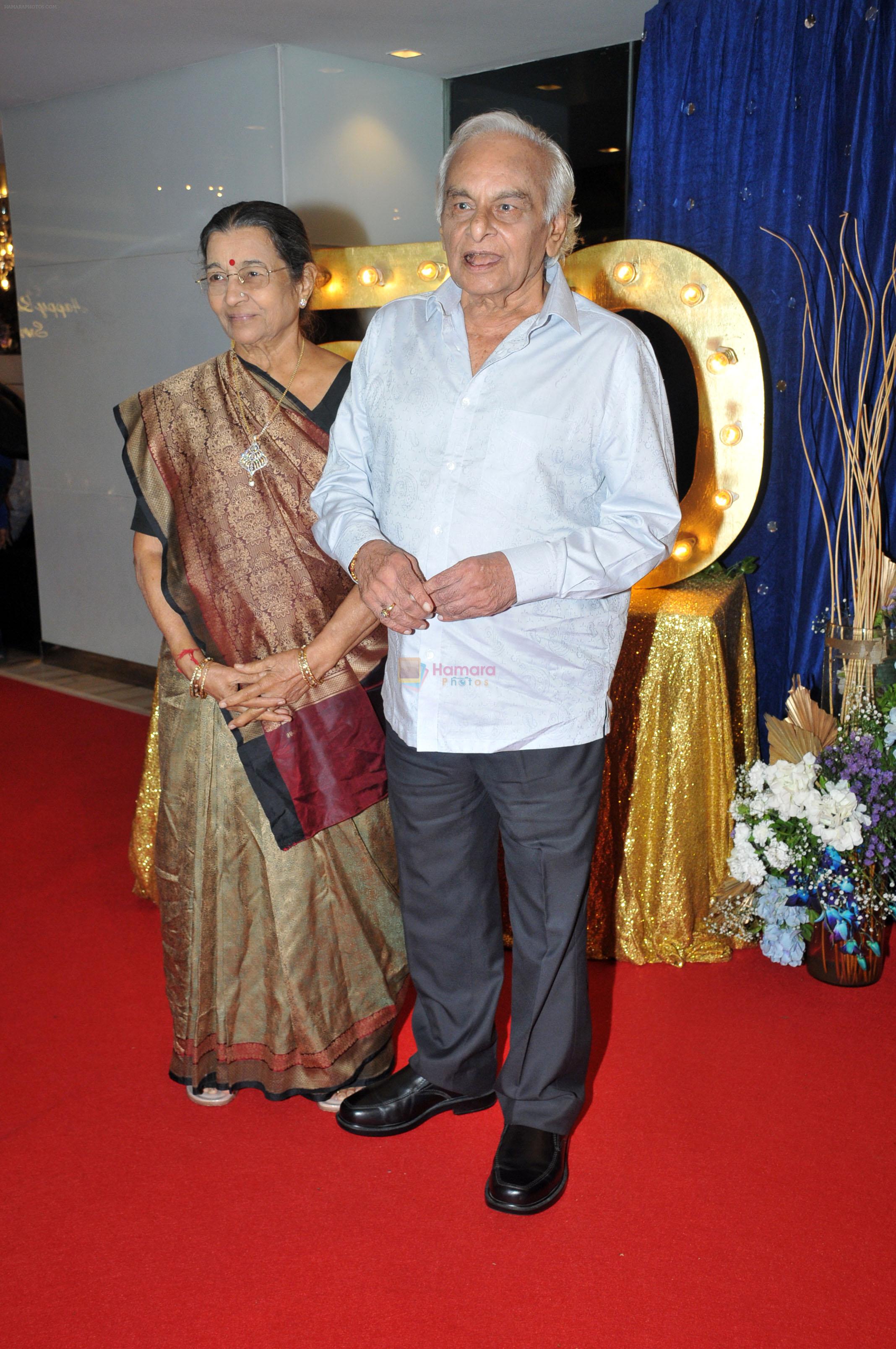 Anandji Virji Shah, Shanta Ben Shah at Sonu Nigam 50th birthday celebration at Sahara Star Vile Parle on 30th July 2023